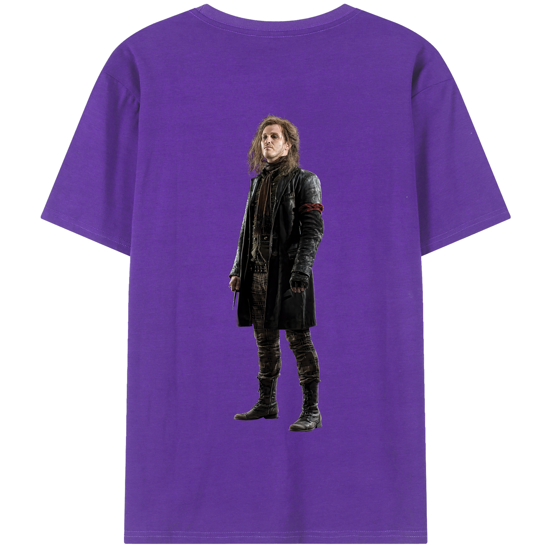 （画像用） Harry Potter ハリー・ポッターシリーズ 綿100％半袖Tシャツ（背面プリント）