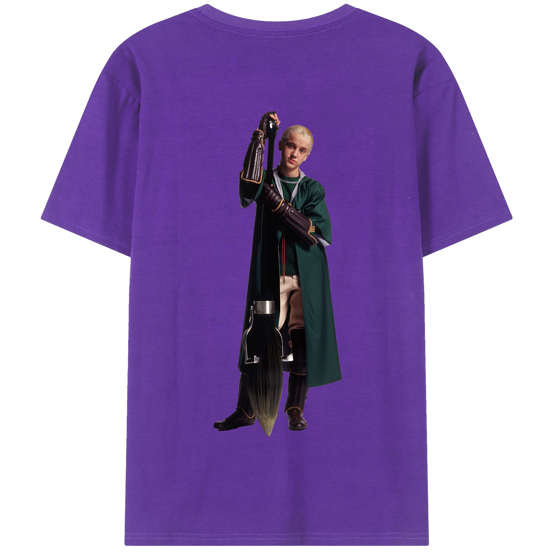 （画像用） Harry Potter ハリー・ポッターシリーズ 綿100％半袖Tシャツ（背面プリント）