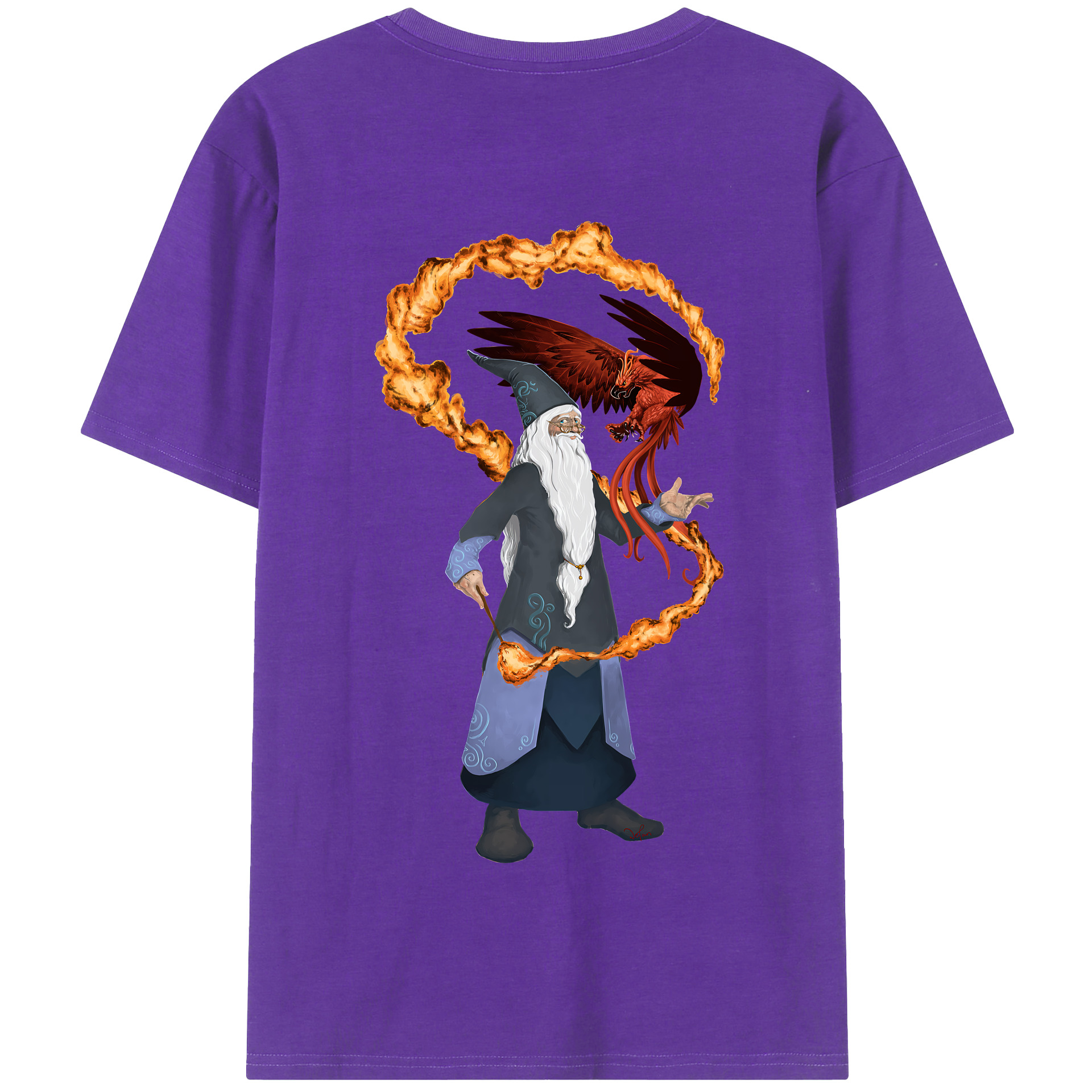 （画像用） Harry Potter ハリー・ポッターシリーズ 綿100％半袖Tシャツ（背面プリント）