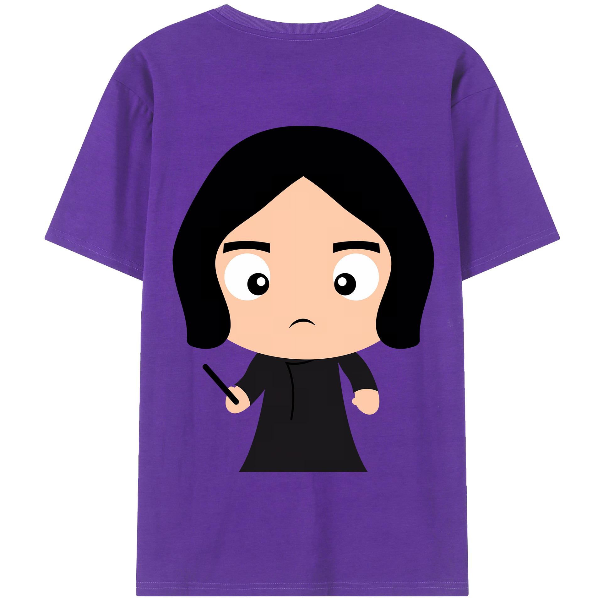（画像用） Harry Potter ハリー・ポッターシリーズ 綿100％半袖Tシャツ（背面プリント）