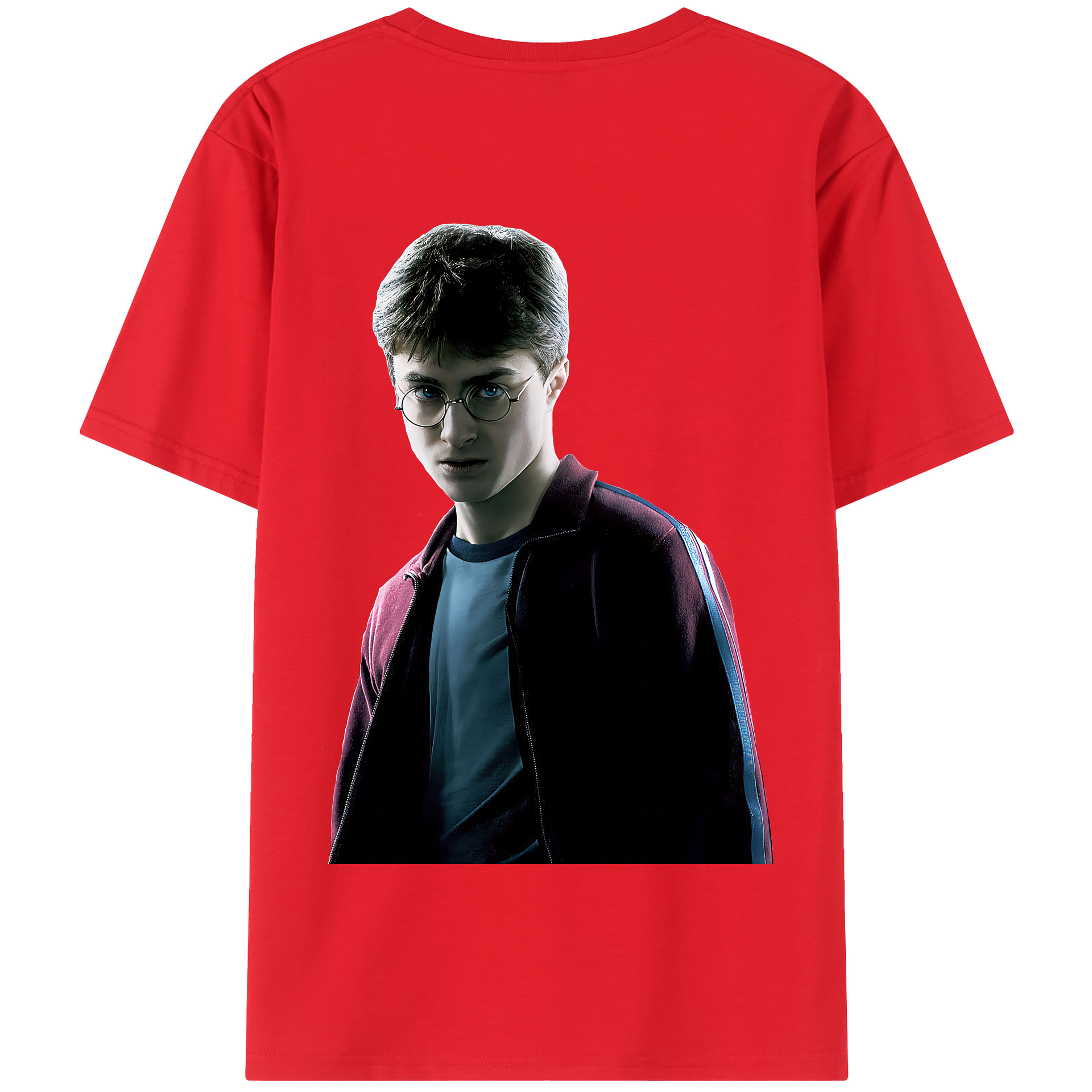 （画像用） Harry Potter ハリー・ポッターシリーズ 綿100％半袖Tシャツ（背面プリント）