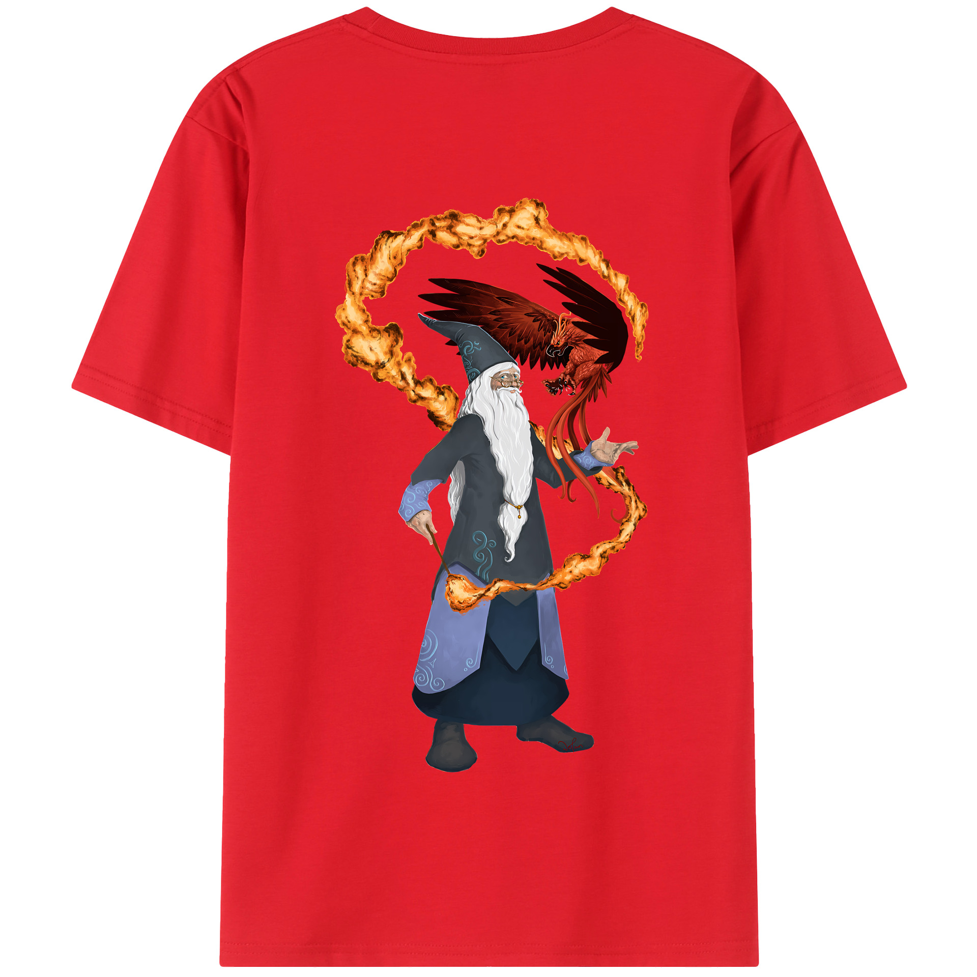 （画像用） Harry Potter ハリー・ポッターシリーズ 綿100％半袖Tシャツ（背面プリント）