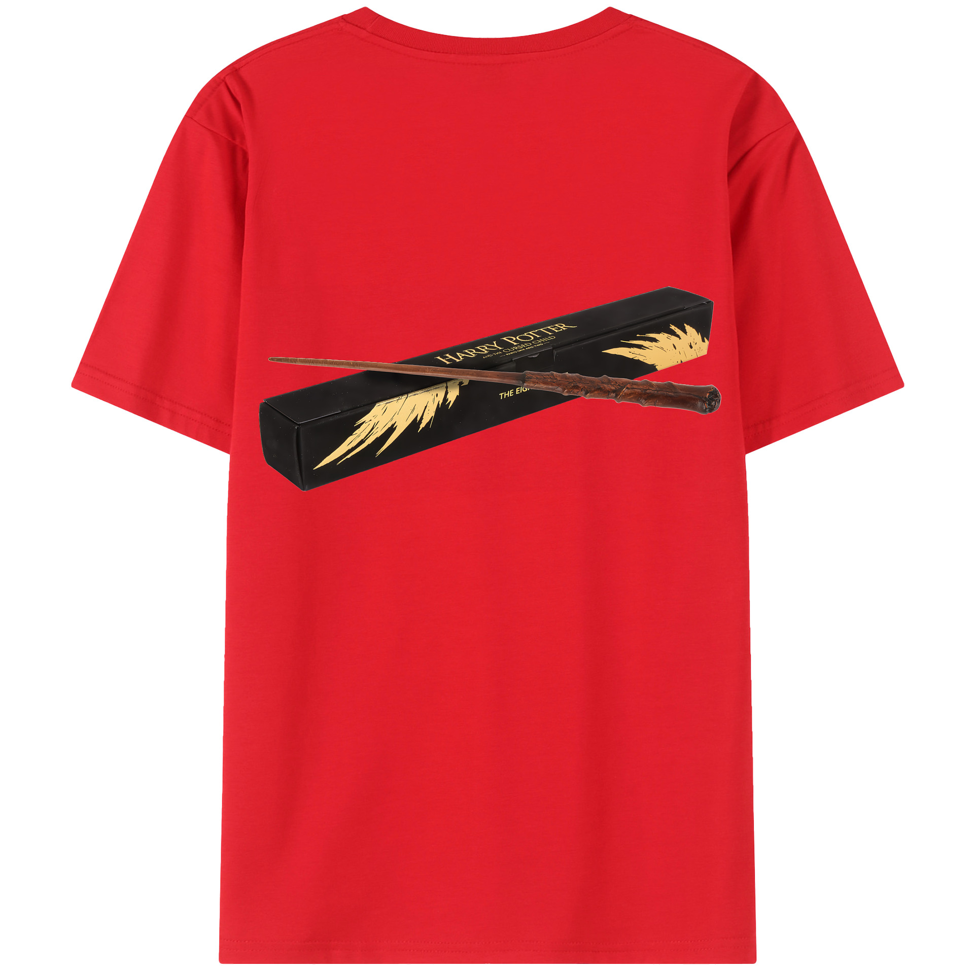 （画像用） Harry Potter ハリー・ポッターシリーズ 綿100％半袖Tシャツ（背面プリント）