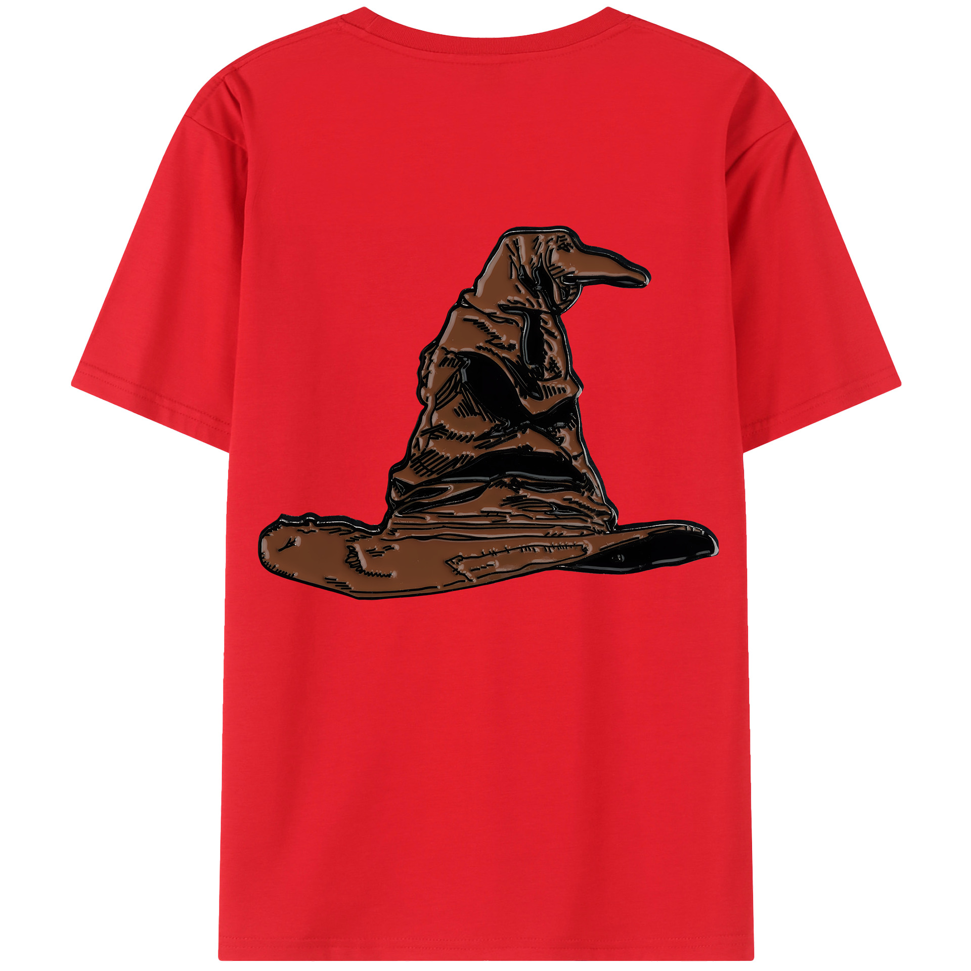 （画像用） Harry Potter ハリー・ポッターシリーズ 綿100％半袖Tシャツ（背面プリント）