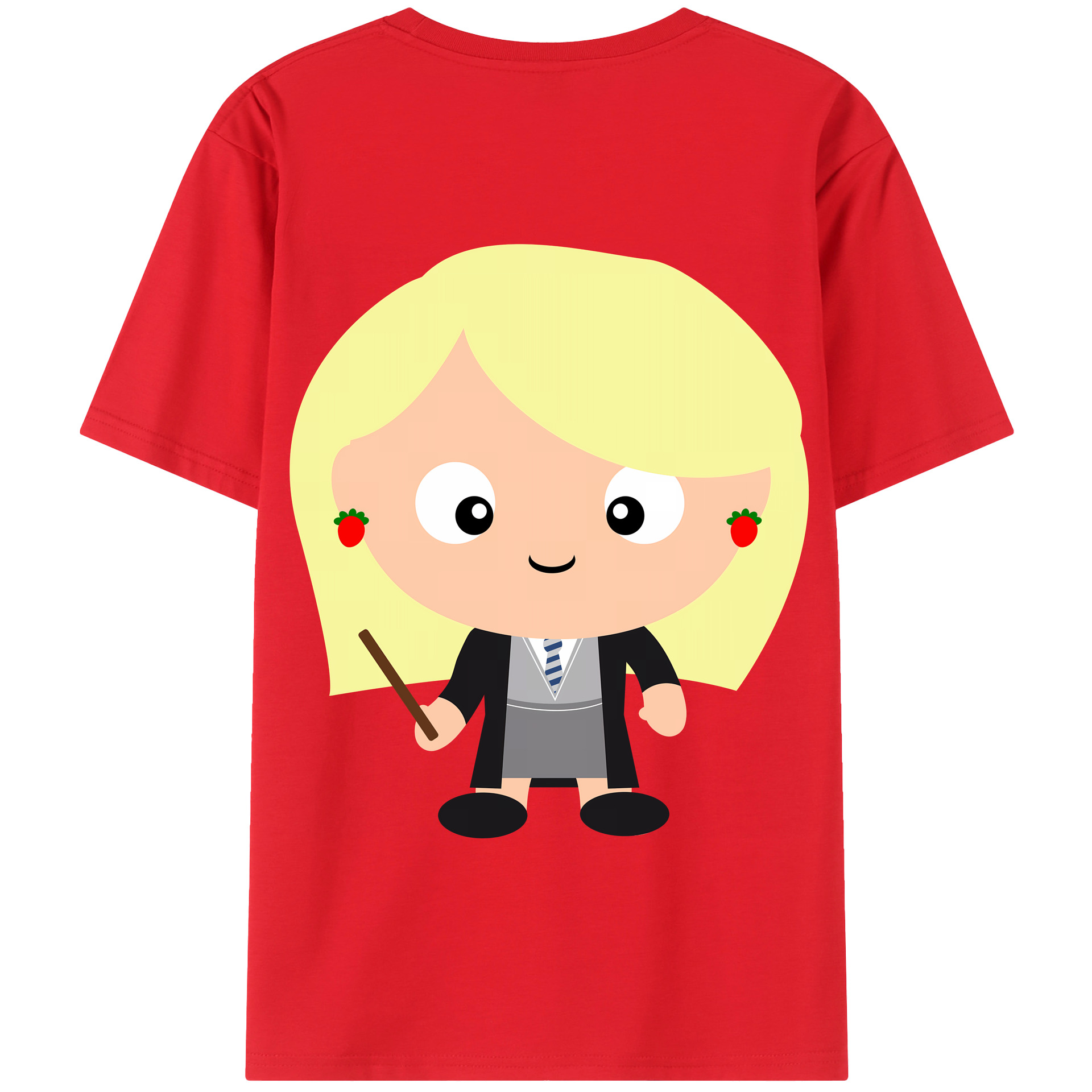 （画像用） Harry Potter ハリー・ポッターシリーズ 綿100％半袖Tシャツ（背面プリント）