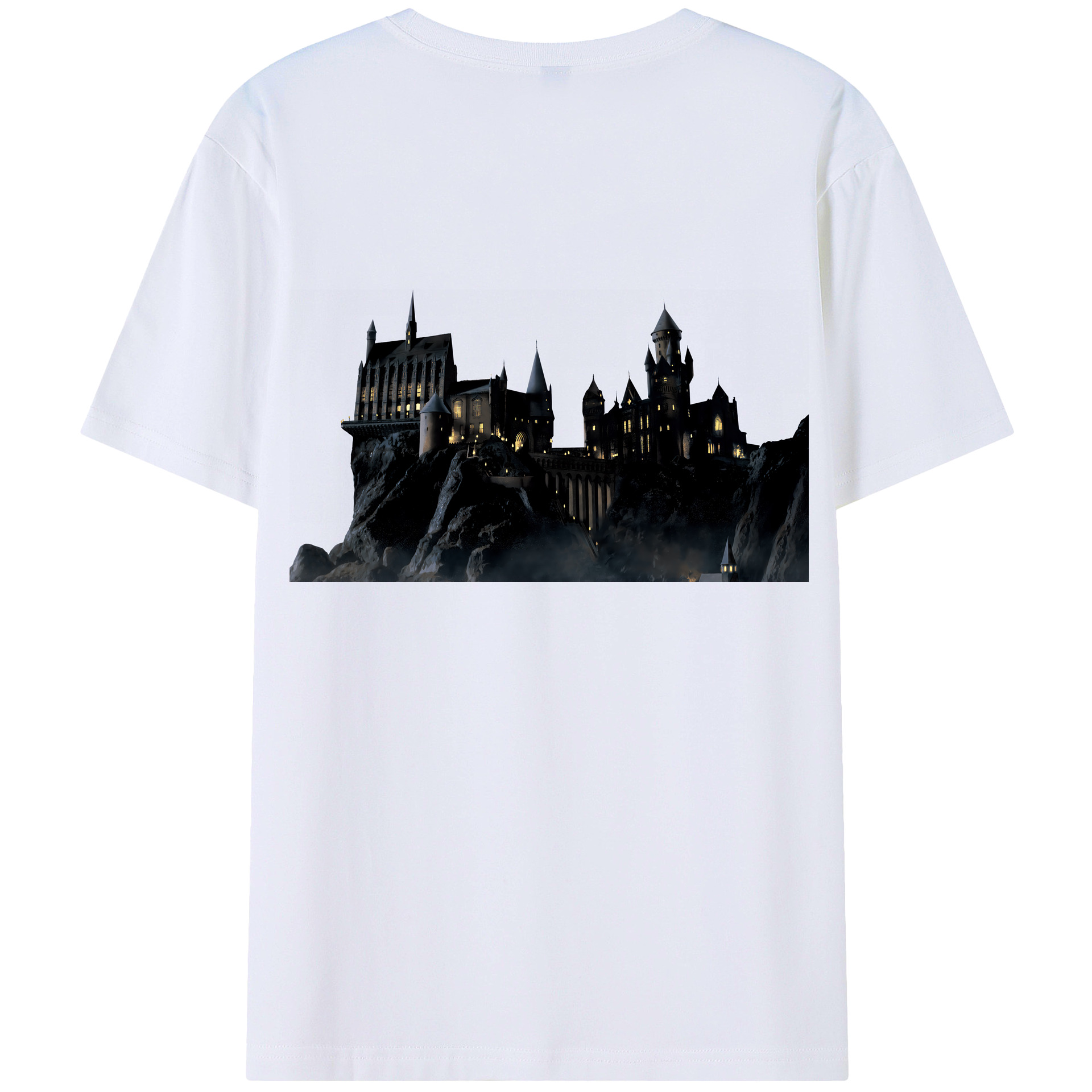 （画像用） Harry Potter ハリー・ポッターシリーズ 綿100％半袖Tシャツ（背面プリント）