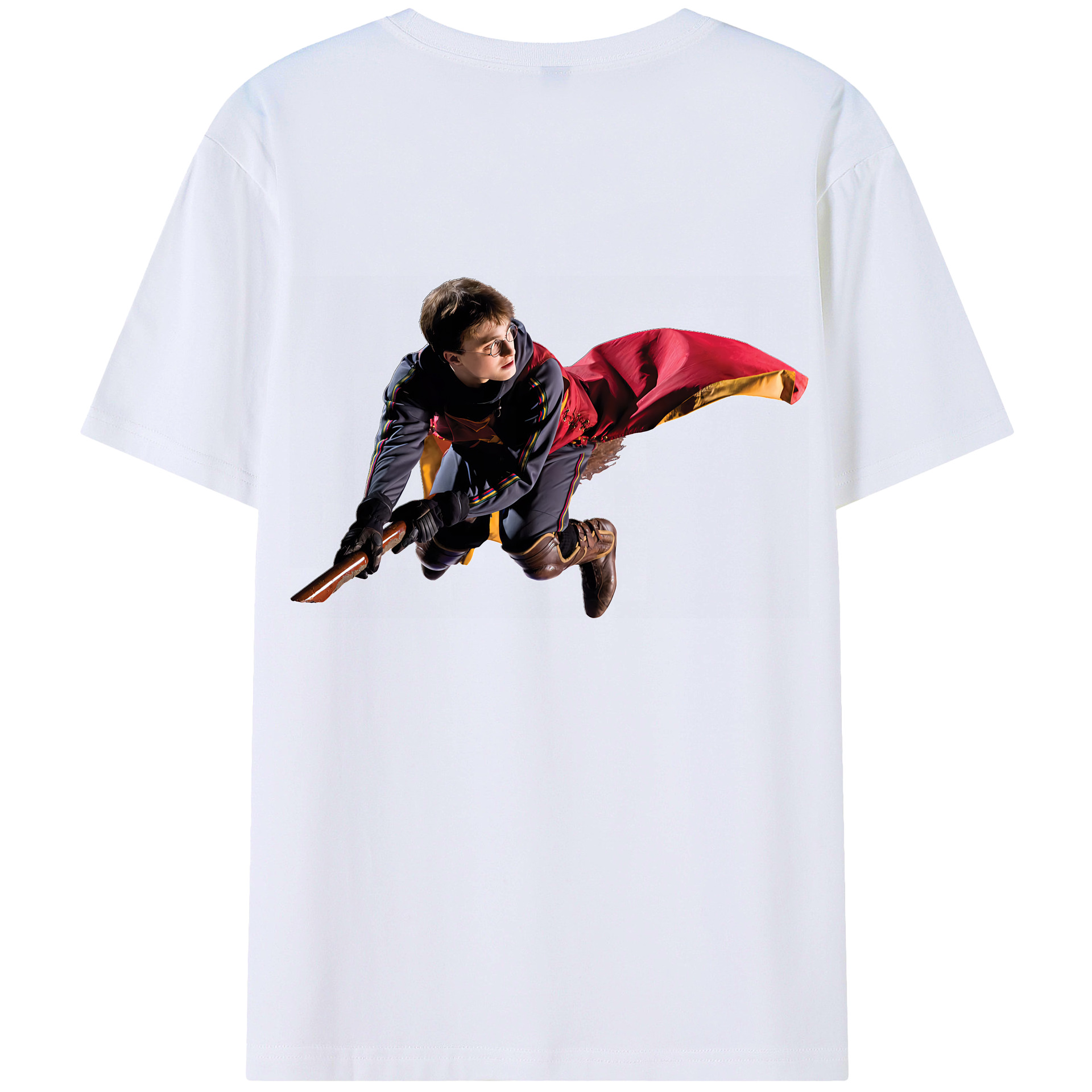（画像用） Harry Potter ハリー・ポッターシリーズ 綿100％半袖Tシャツ（背面プリント）