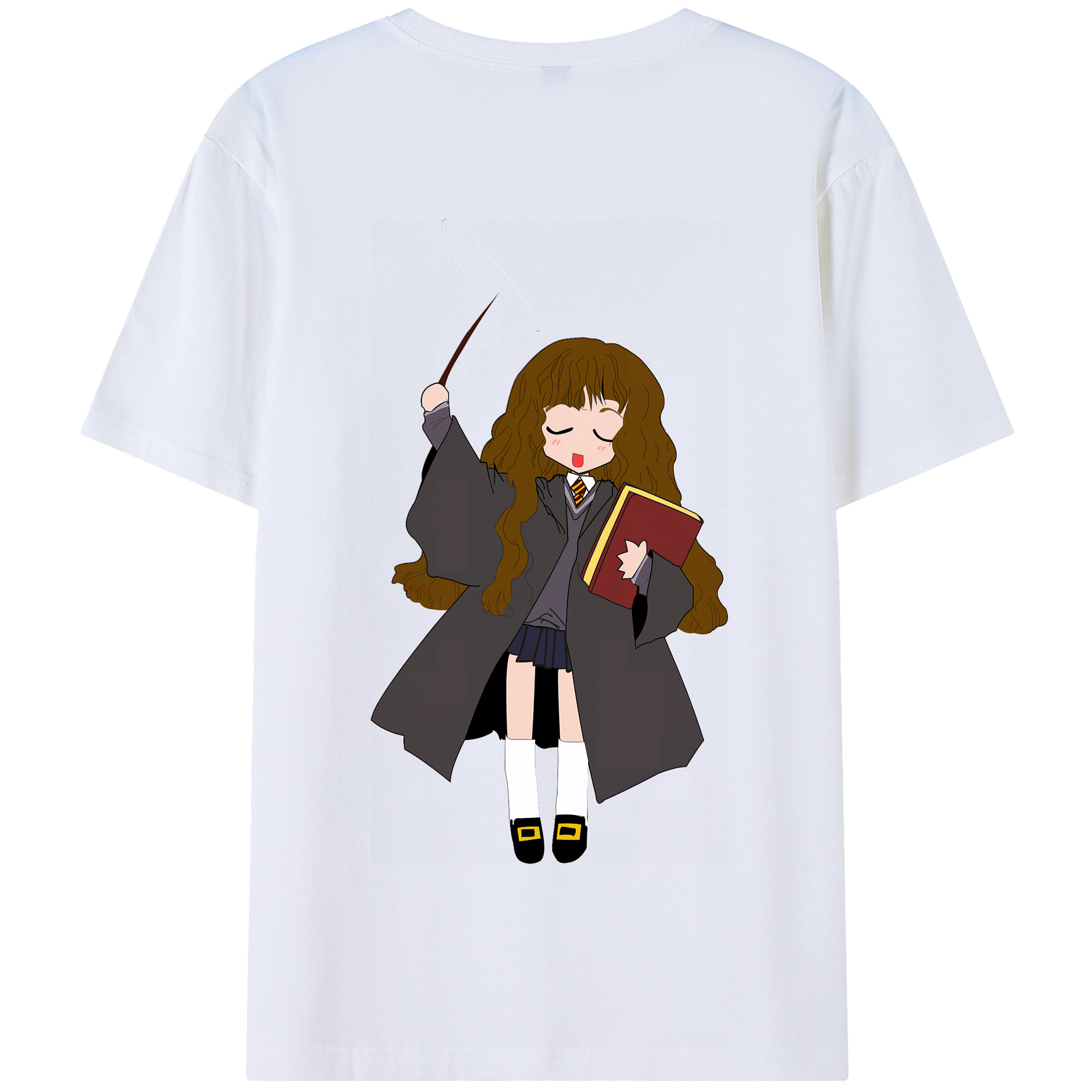 （画像用） Harry Potter ハリー・ポッターシリーズ 綿100％半袖Tシャツ（背面プリント）