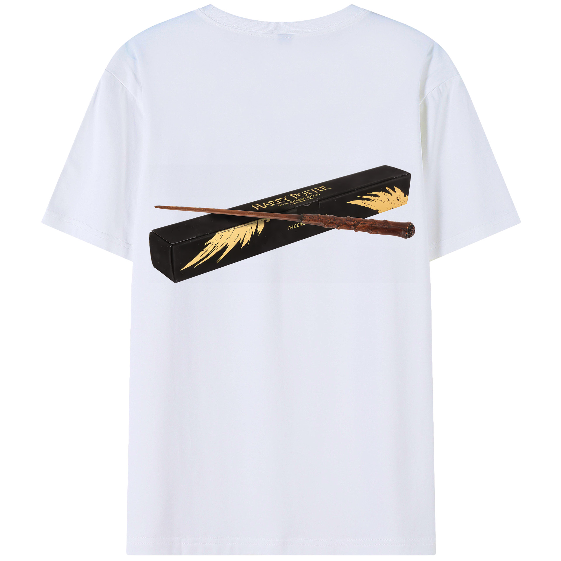 （画像用） Harry Potter ハリー・ポッターシリーズ 綿100％半袖Tシャツ（背面プリント）