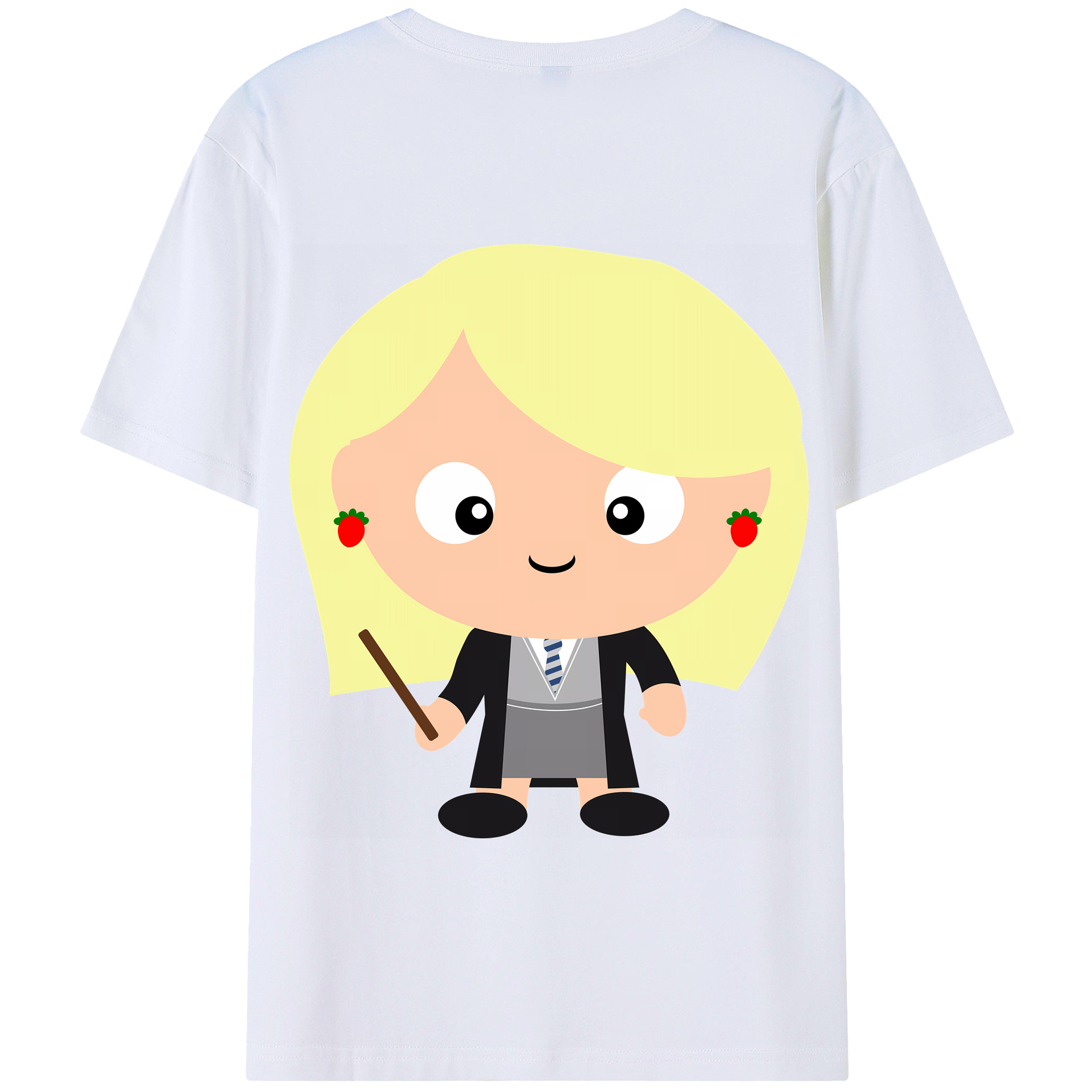（画像用） Harry Potter ハリー・ポッターシリーズ 綿100％半袖Tシャツ（背面プリント）