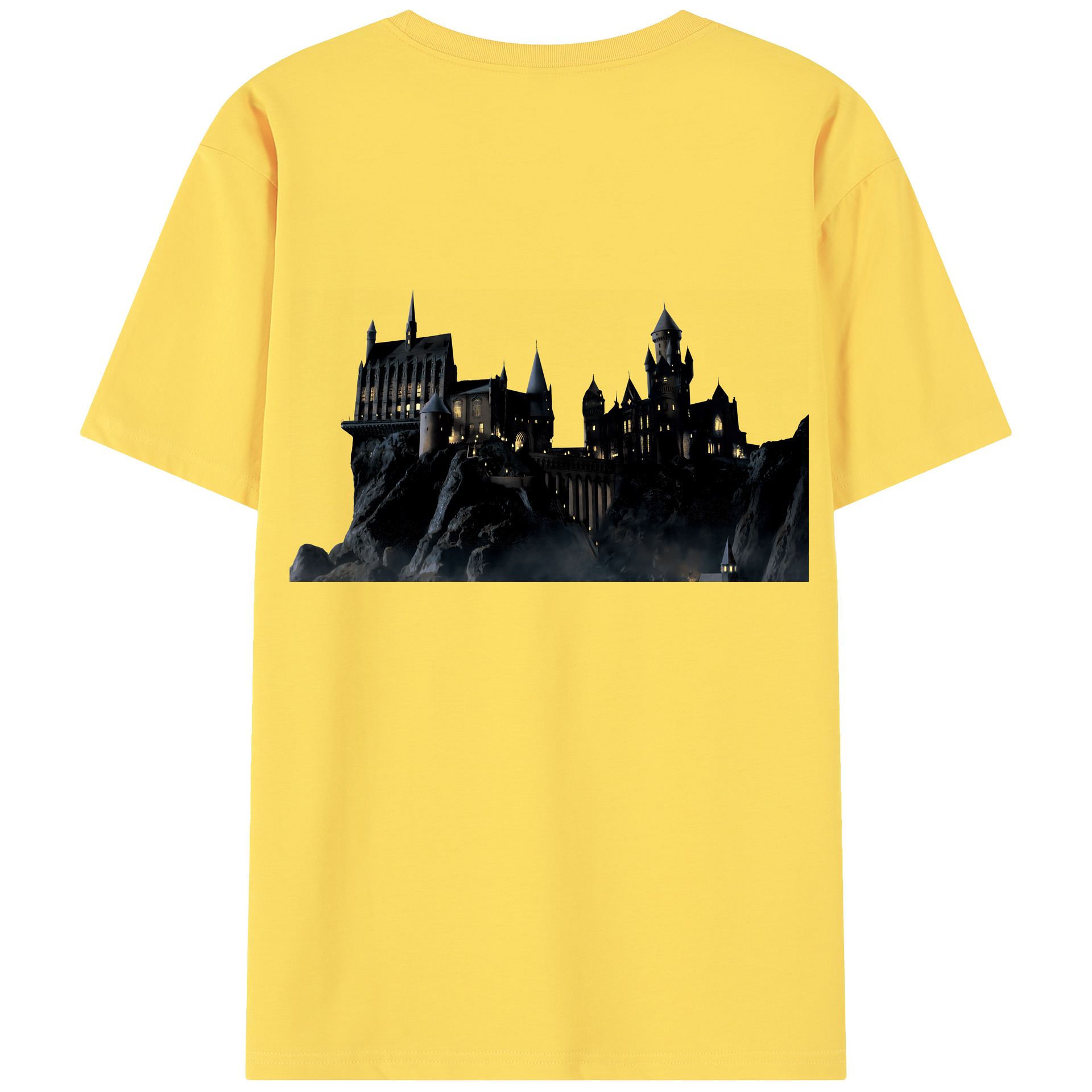（画像用） Harry Potter ハリー・ポッターシリーズ 綿100％半袖Tシャツ（背面プリント）