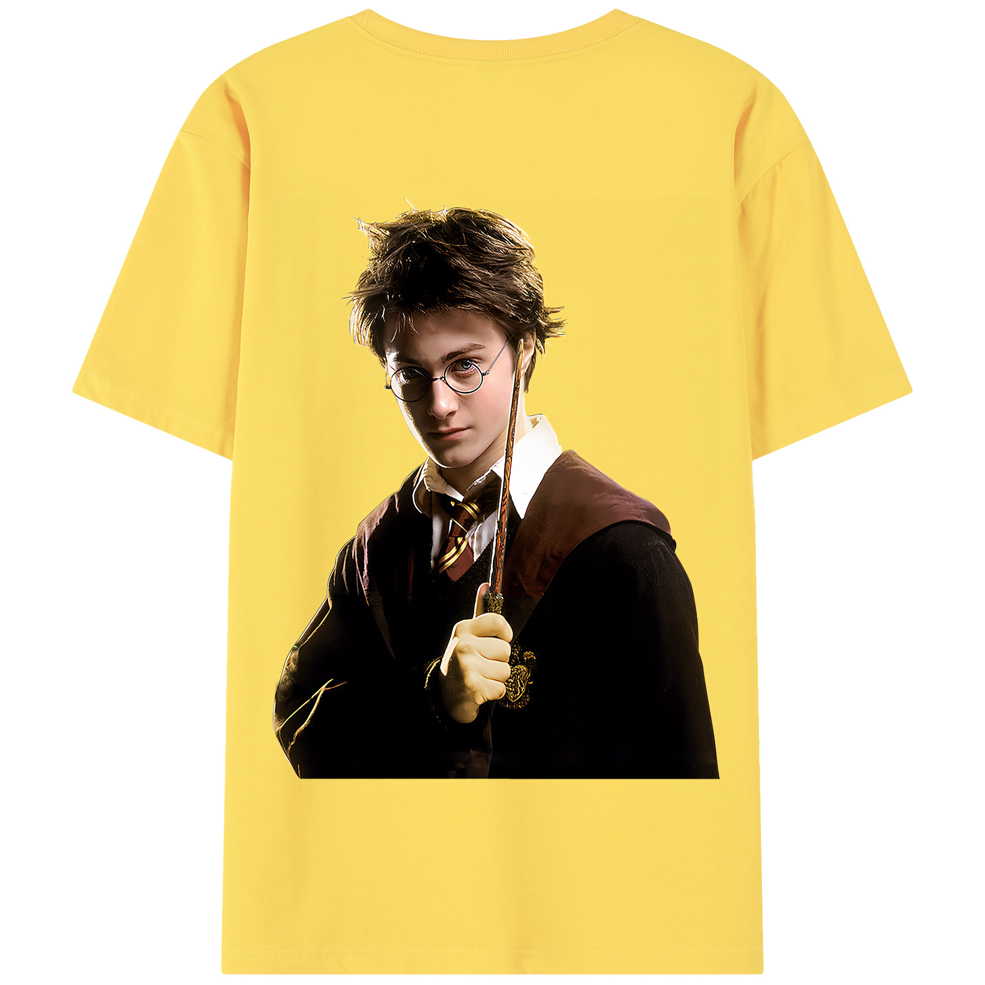 （画像用） Harry Potter ハリー・ポッターシリーズ 綿100％半袖Tシャツ（背面プリント）