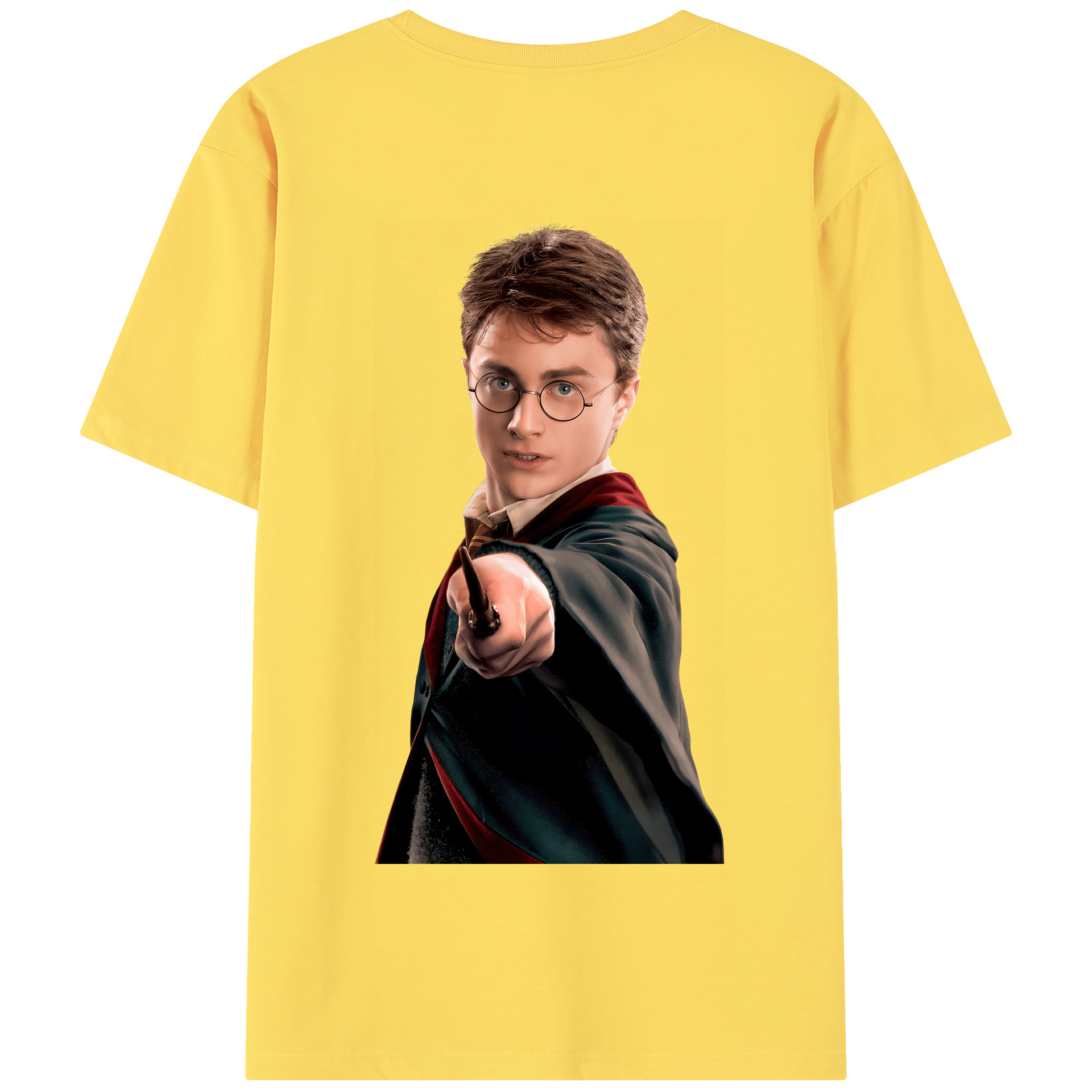 （画像用） Harry Potter ハリー・ポッターシリーズ 綿100％半袖Tシャツ（背面プリント）