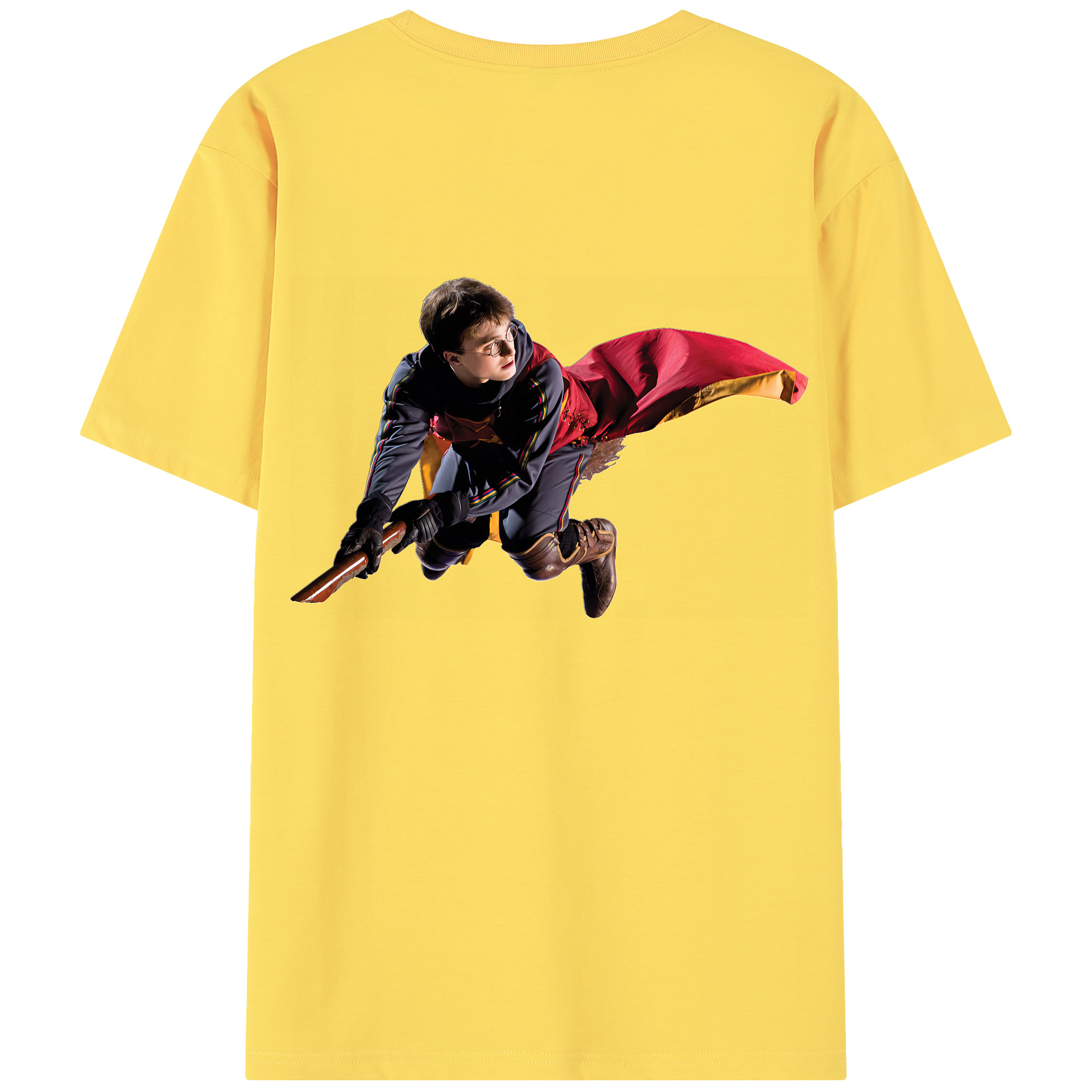 （画像用） Harry Potter ハリー・ポッターシリーズ 綿100％半袖Tシャツ（背面プリント）
