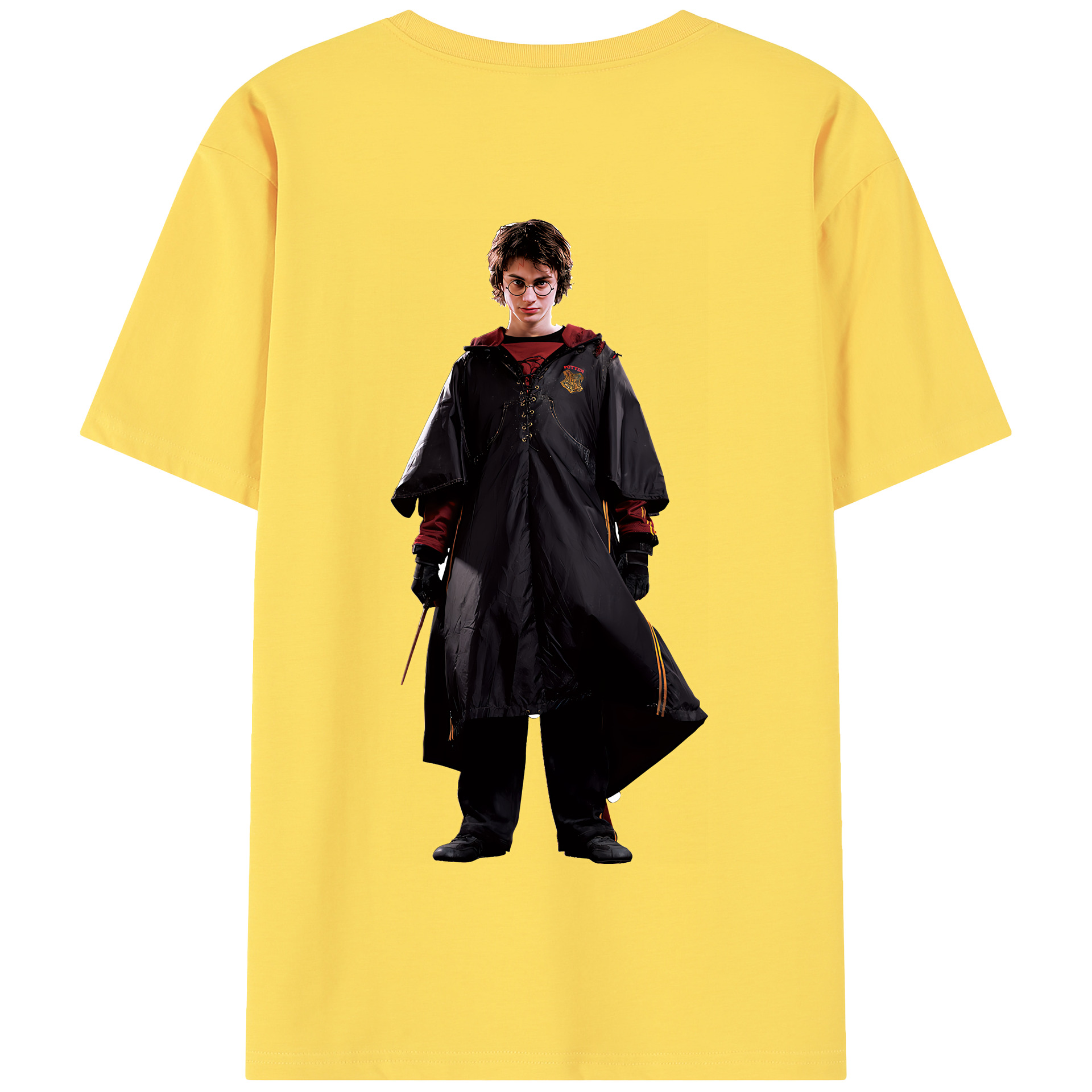 （画像用） Harry Potter ハリー・ポッターシリーズ 綿100％半袖Tシャツ（背面プリント）