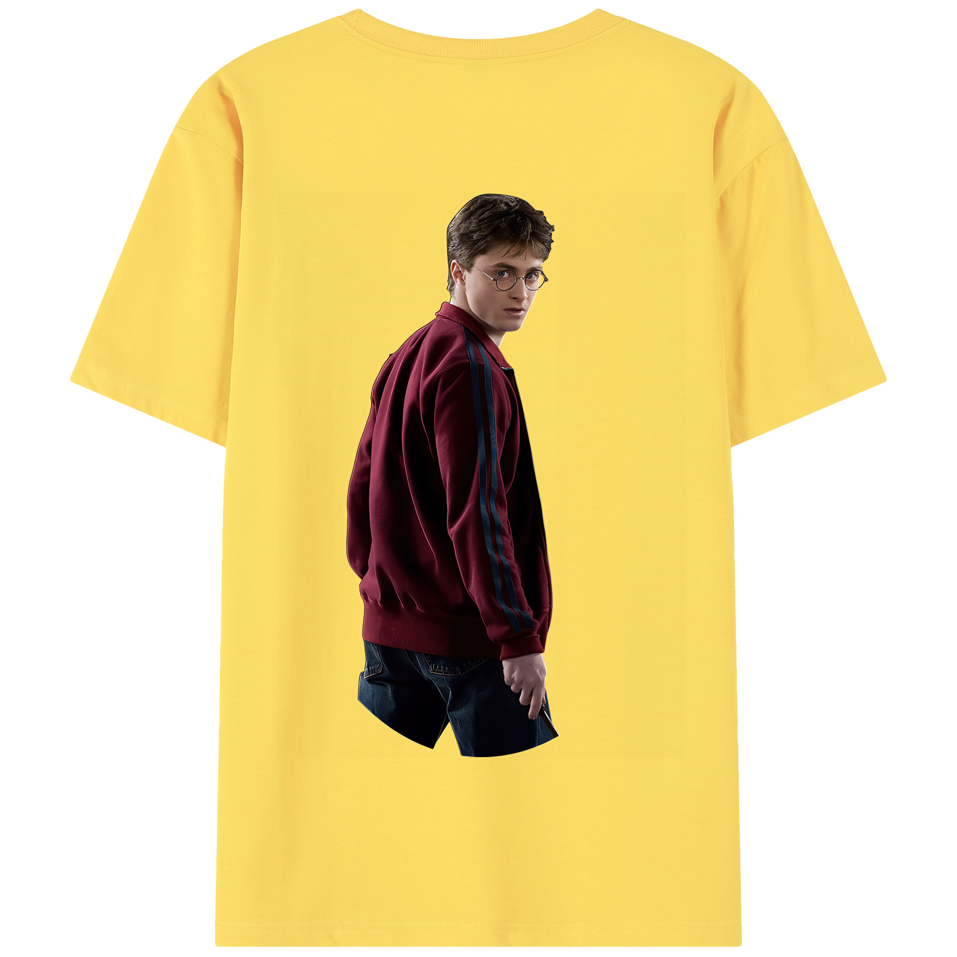 （画像用） Harry Potter ハリー・ポッターシリーズ 綿100％半袖Tシャツ（背面プリント）