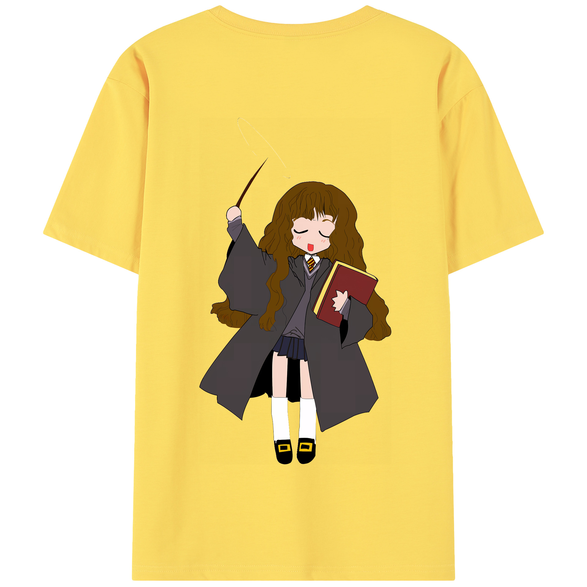 （画像用） Harry Potter ハリー・ポッターシリーズ 綿100％半袖Tシャツ（背面プリント）