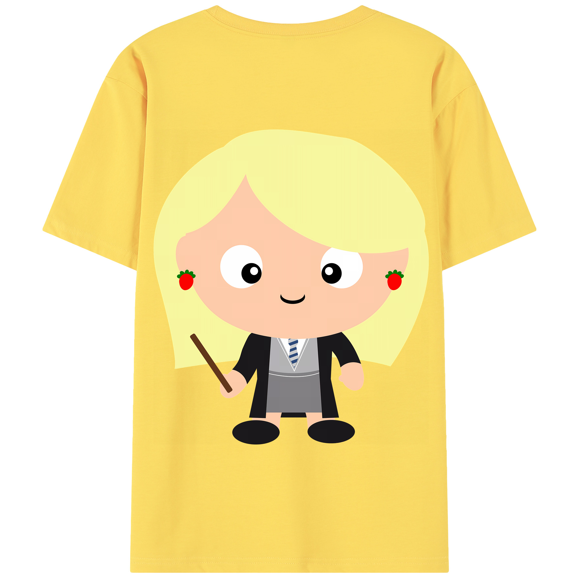 （画像用） Harry Potter ハリー・ポッターシリーズ 綿100％半袖Tシャツ（背面プリント）