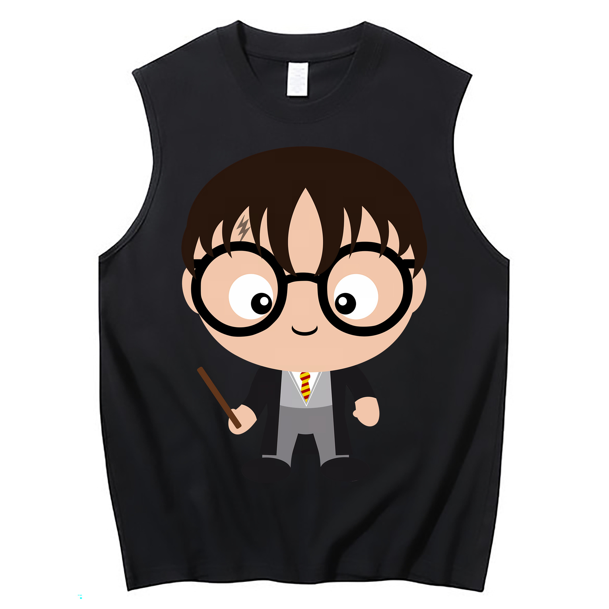 （画像用） Harry Potter ハリー・ポッターシリーズ コットン100％タンクトップ（フロントプリント）