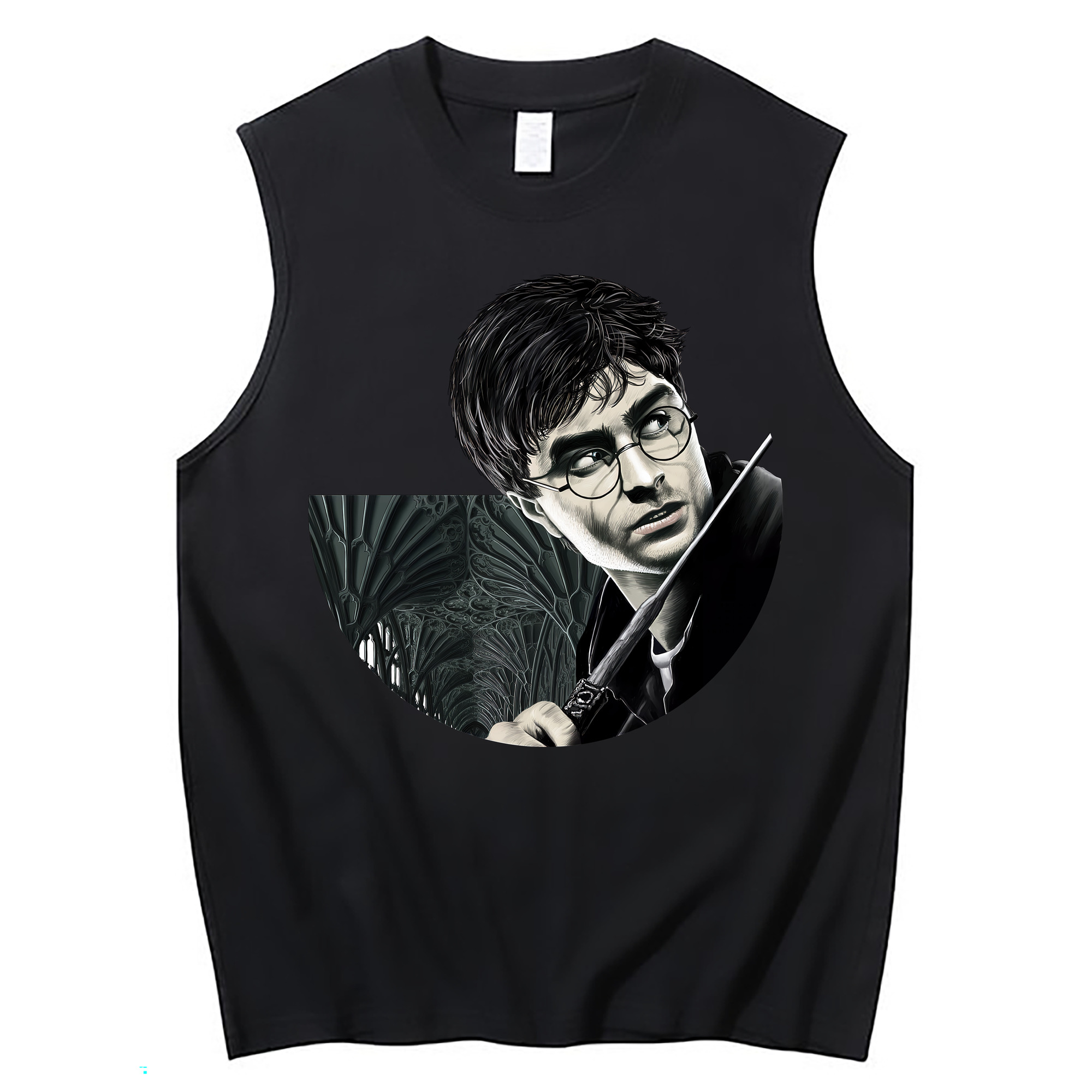 （画像用） Harry Potter ハリー・ポッターシリーズ コットン100％タンクトップ（フロントプリント）