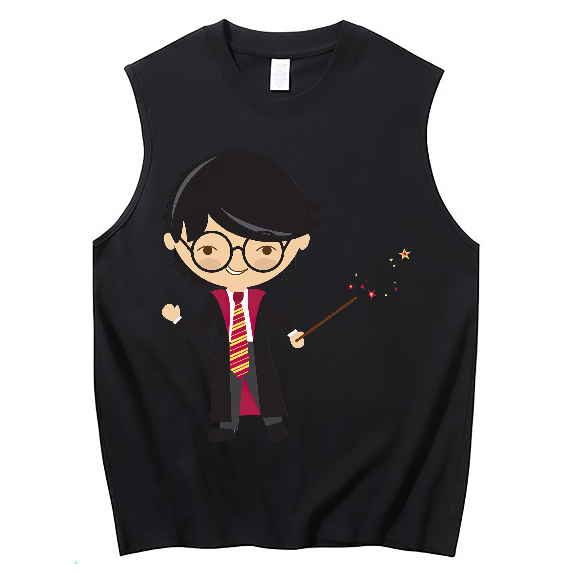 （画像用） Harry Potter ハリー・ポッターシリーズ コットン100％タンクトップ（フロントプリント）