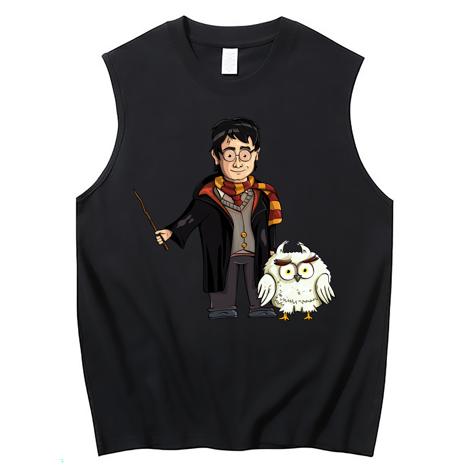 （画像用） Harry Potter ハリー・ポッターシリーズ コットン100％タンクトップ（フロントプリント）
