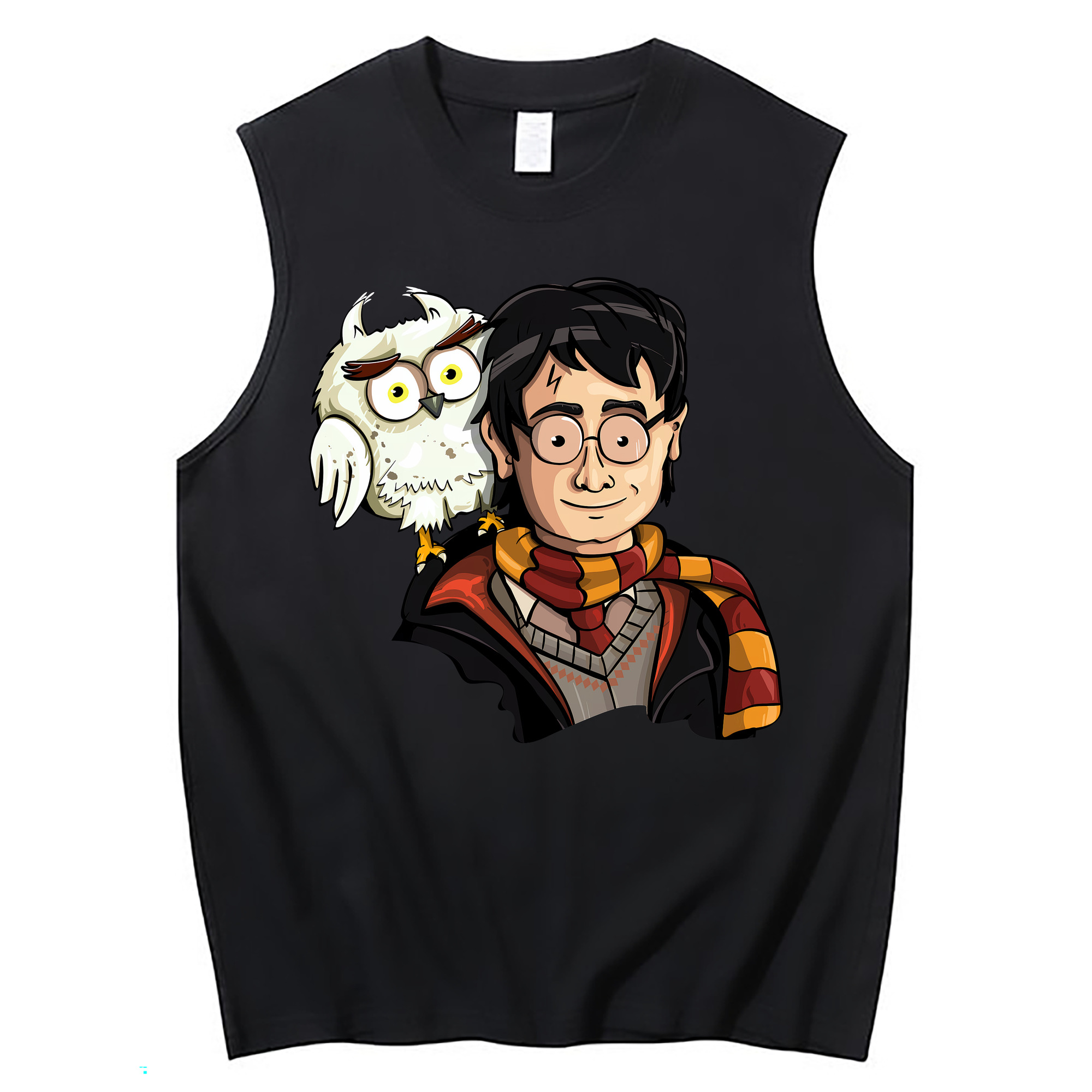 （画像用） Harry Potter ハリー・ポッターシリーズ コットン100％タンクトップ（フロントプリント）