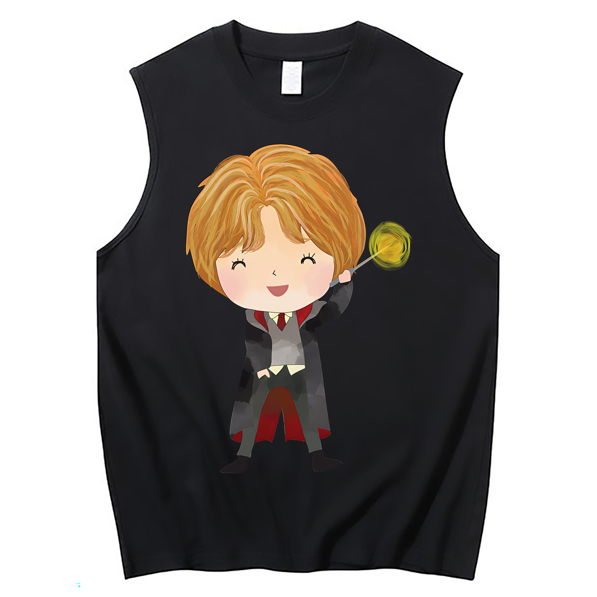 （画像用） Harry Potter ハリー・ポッターシリーズ コットン100％タンクトップ（フロントプリント）