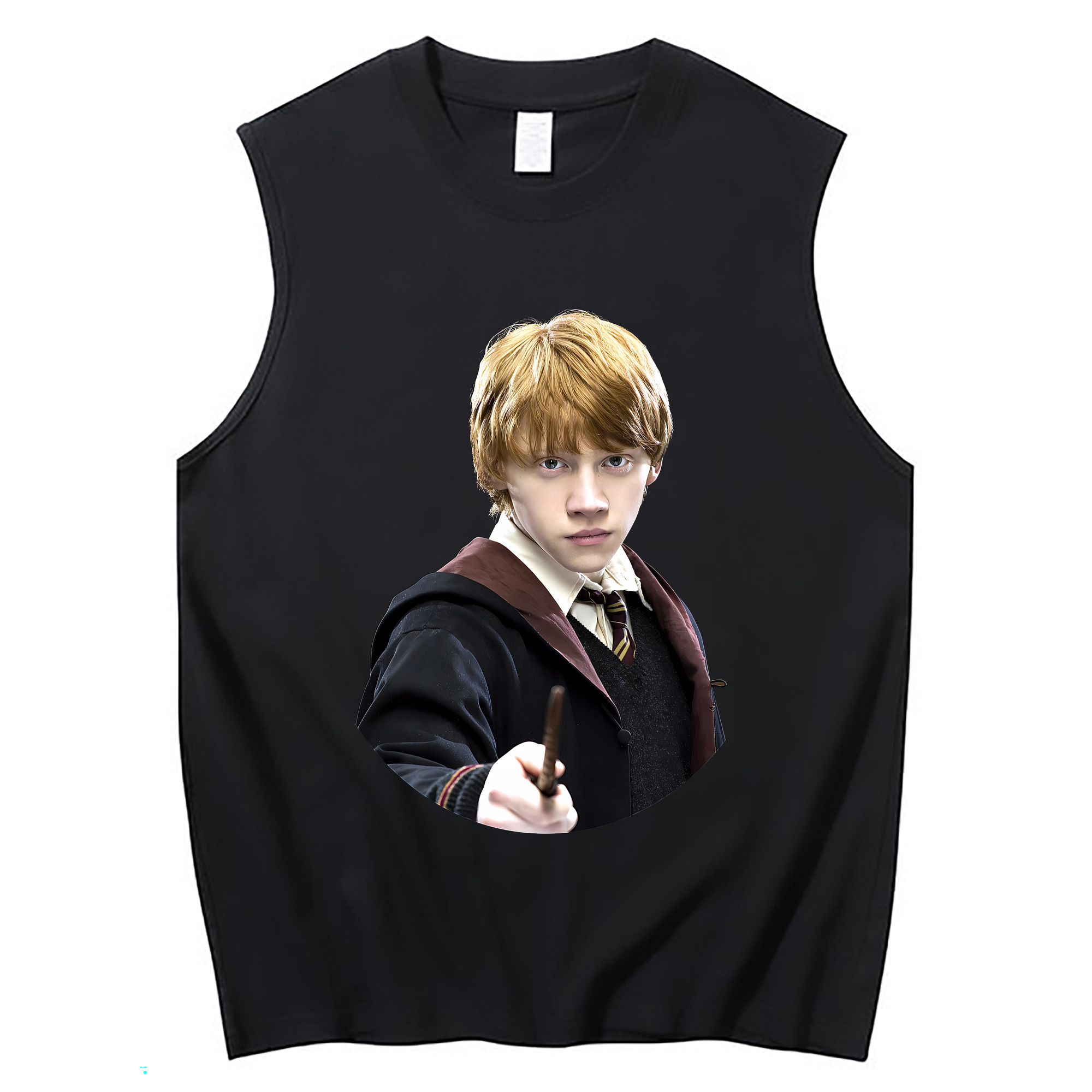 （画像用） Harry Potter ハリー・ポッターシリーズ コットン100％タンクトップ（フロントプリント）
