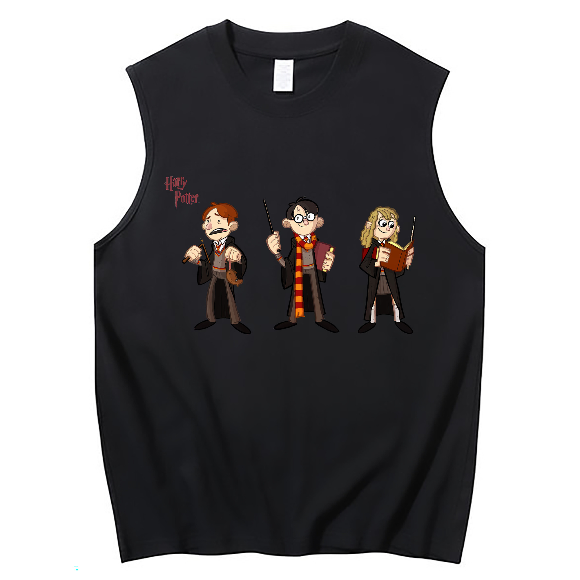 （画像用） Harry Potter ハリー・ポッターシリーズ コットン100％タンクトップ（フロントプリント）