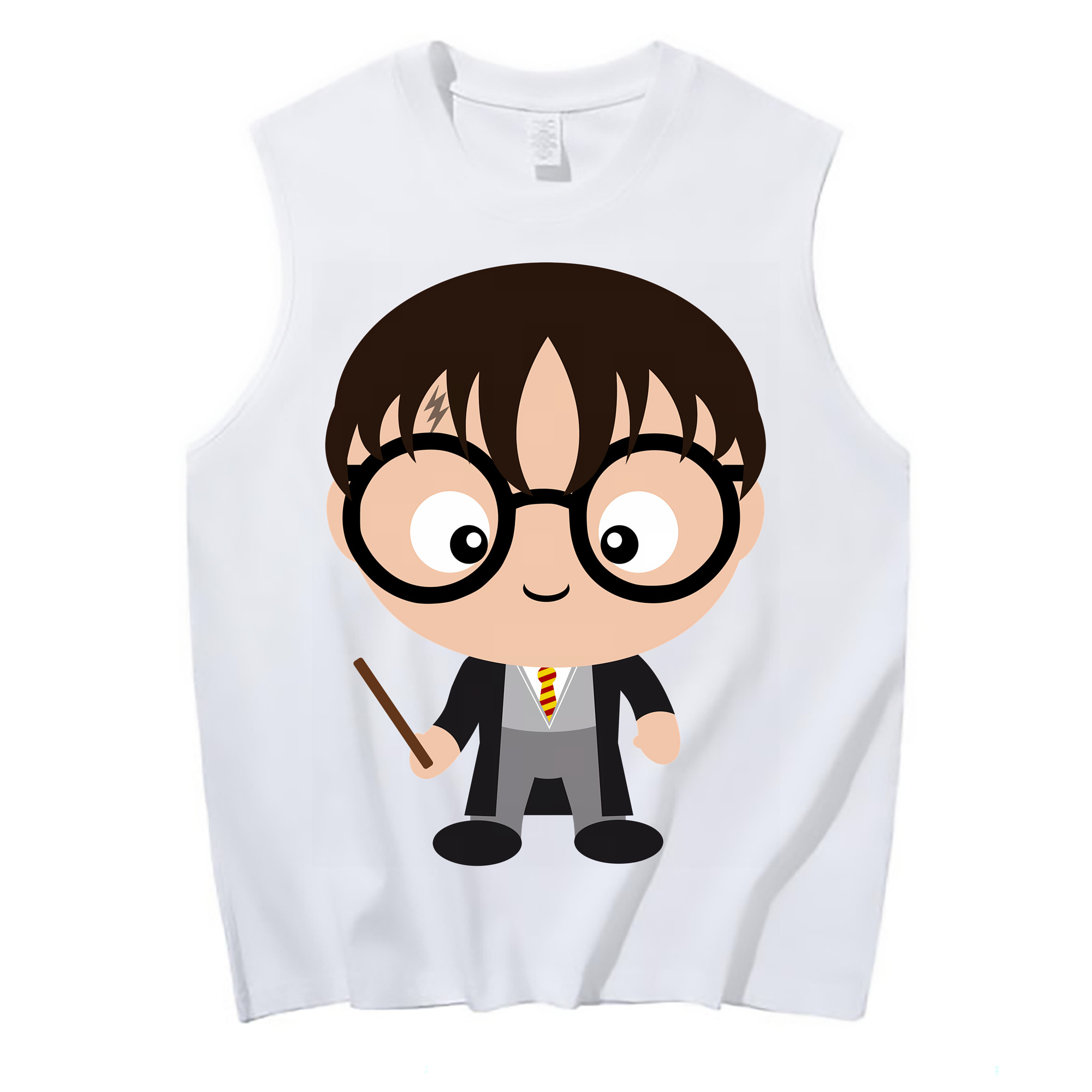 （画像用） Harry Potter ハリー・ポッターシリーズ コットン100％タンクトップ（フロントプリント）
