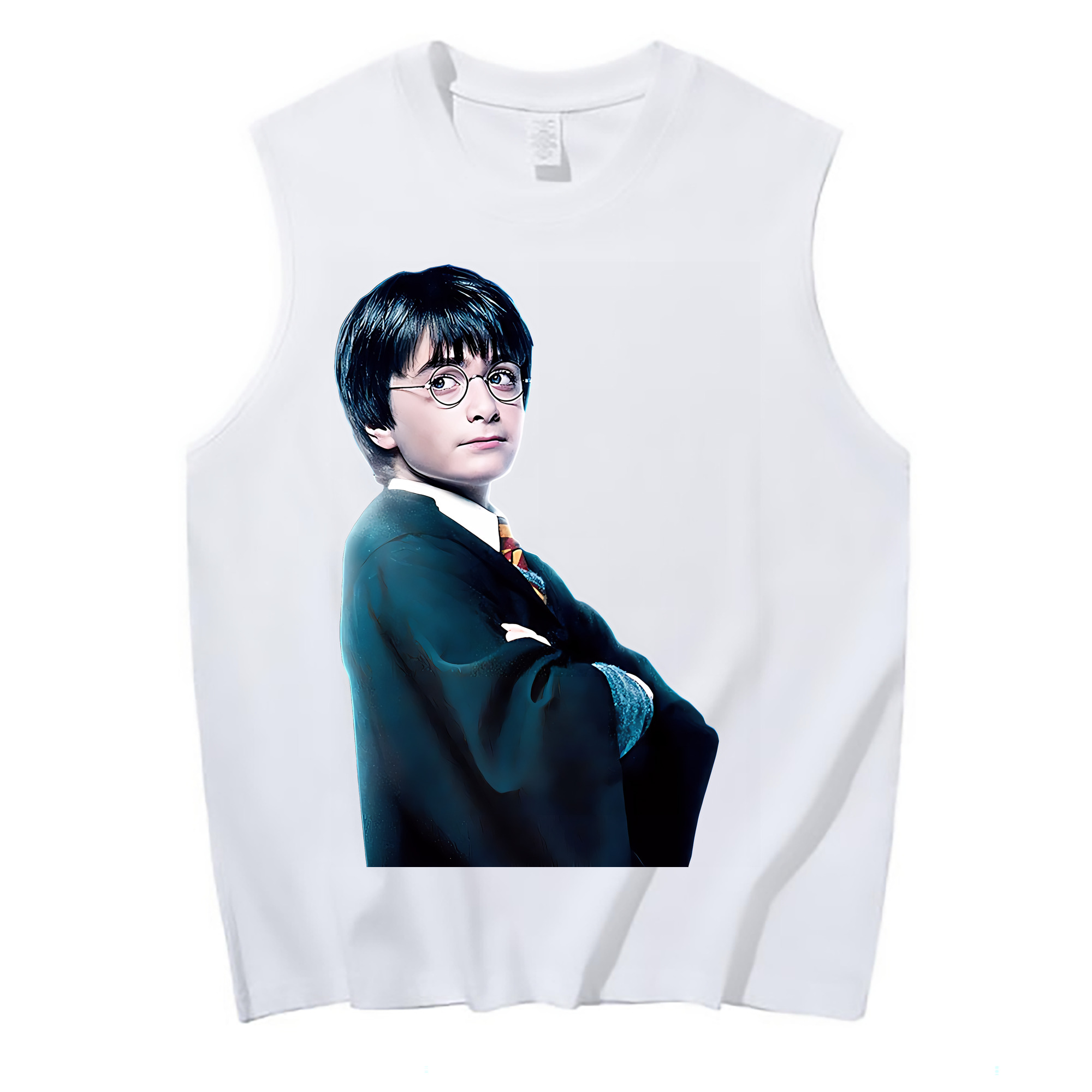 （画像用） Harry Potter ハリー・ポッターシリーズ コットン100％タンクトップ（フロントプリント）