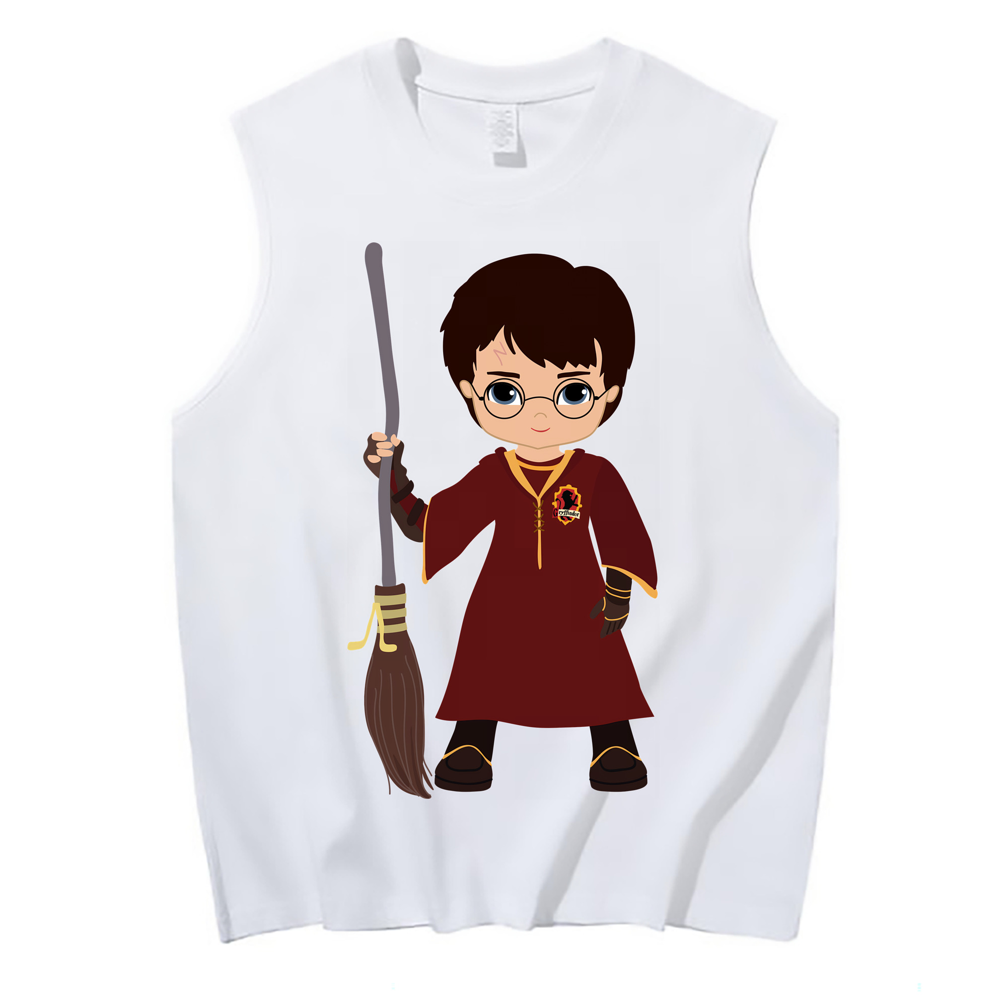 （画像用） Harry Potter ハリー・ポッターシリーズ コットン100％タンクトップ（フロントプリント）