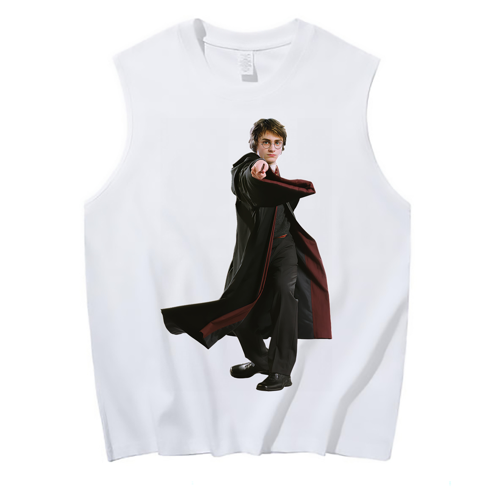 （画像用） Harry Potter ハリー・ポッターシリーズ コットン100％タンクトップ（フロントプリント）