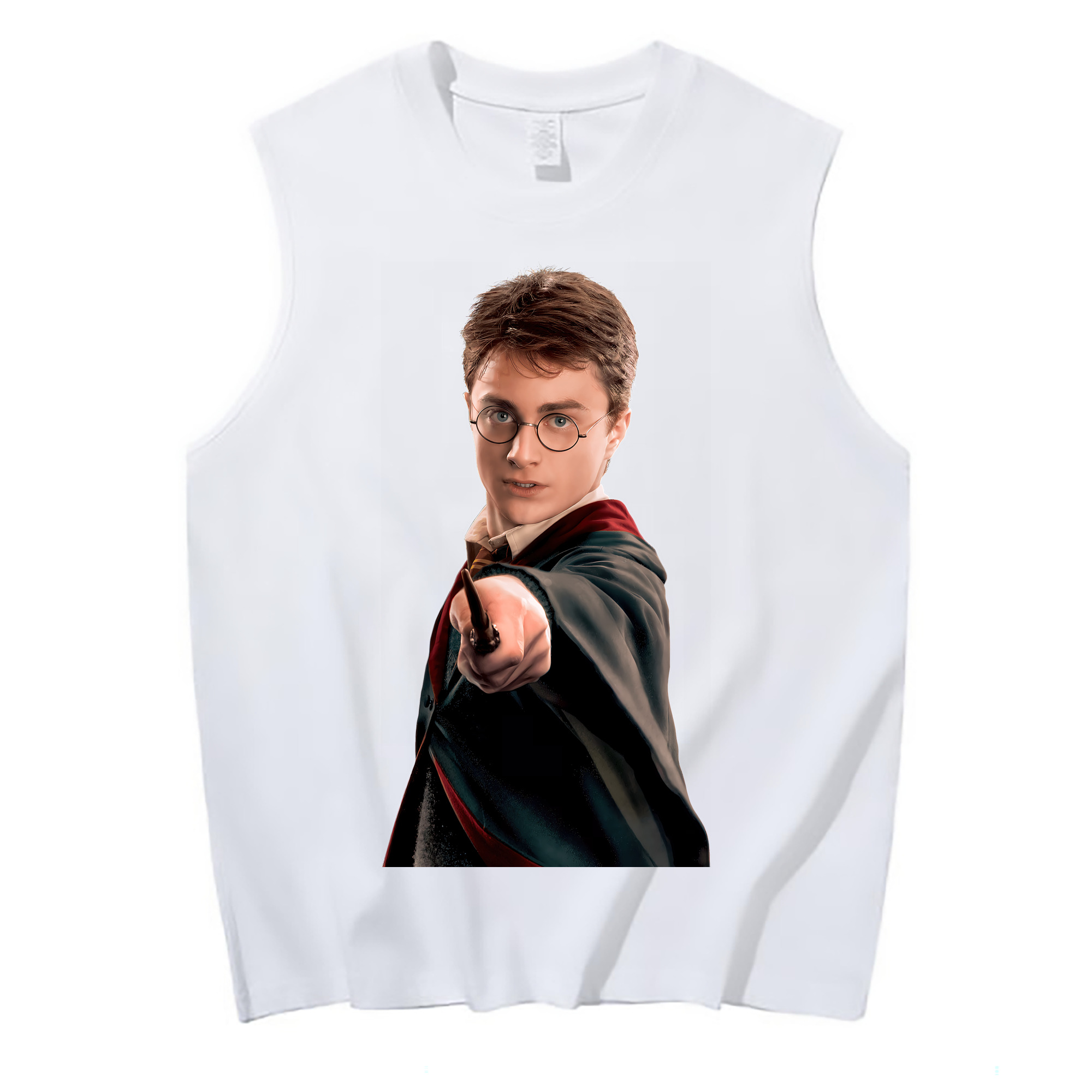（画像用） Harry Potter ハリー・ポッターシリーズ コットン100％タンクトップ（フロントプリント）