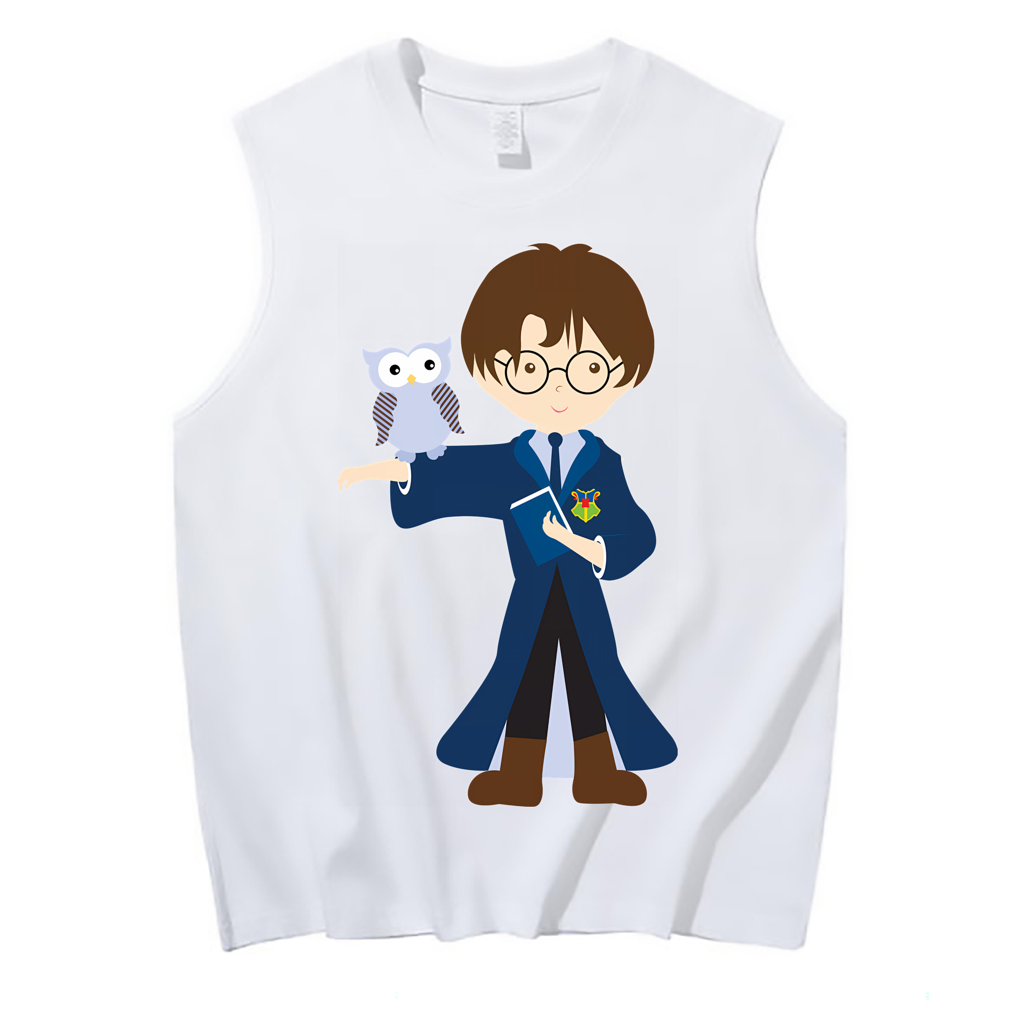 （画像用） Harry Potter ハリー・ポッターシリーズ コットン100％タンクトップ（フロントプリント）