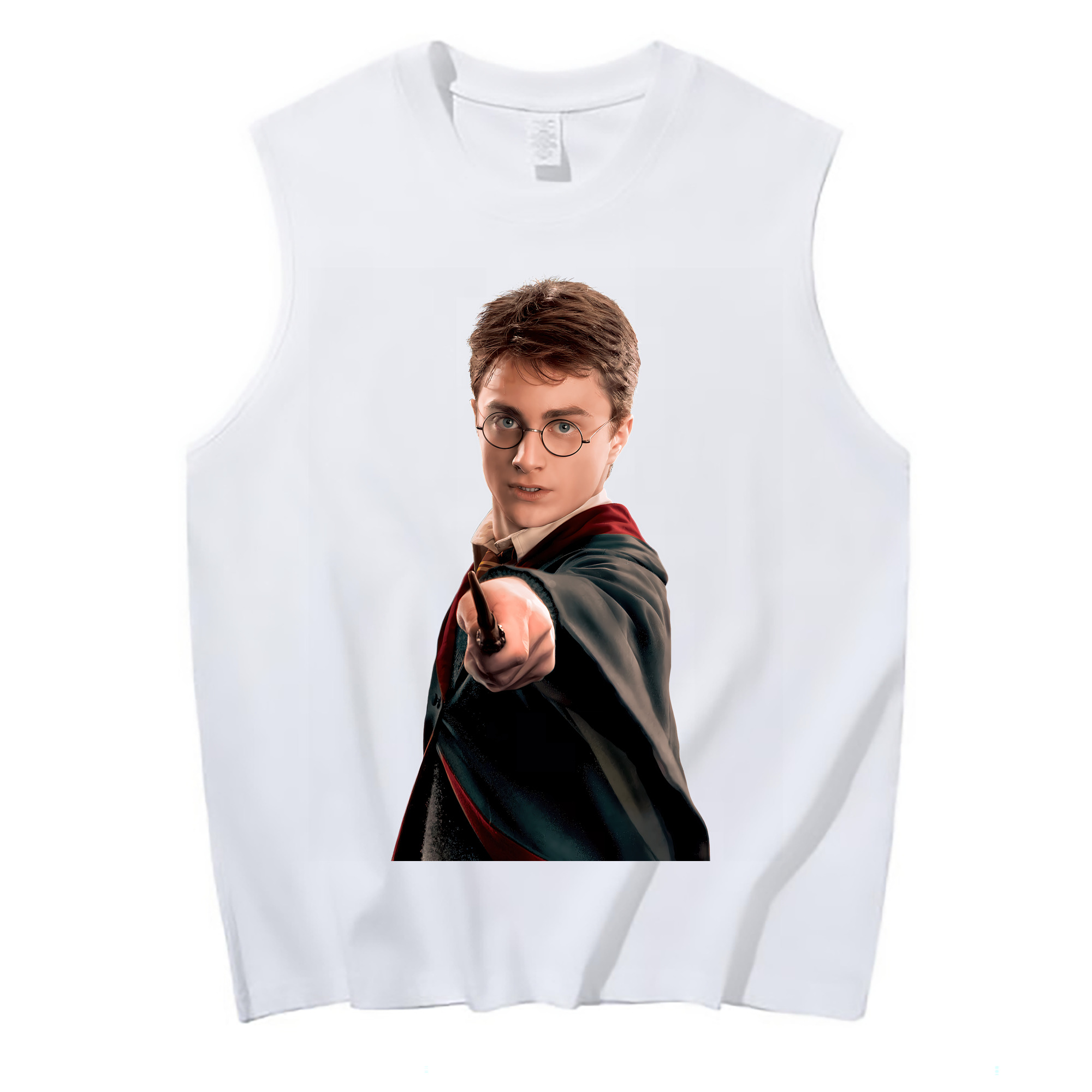 （画像用） Harry Potter ハリー・ポッターシリーズ コットン100％タンクトップ（フロントプリント）
