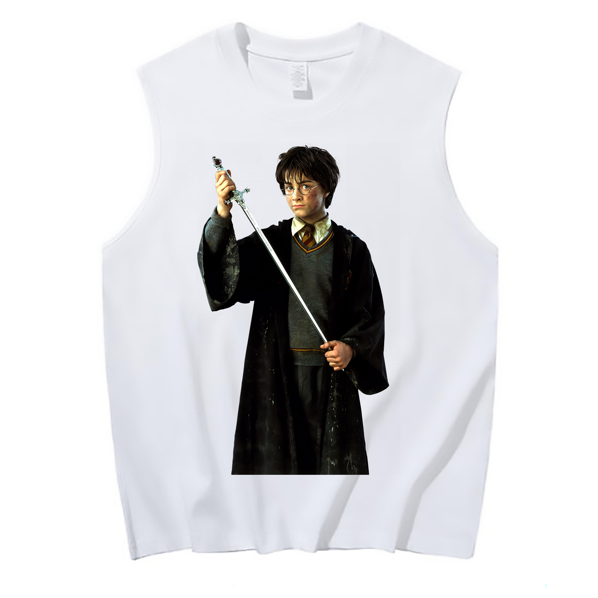 （画像用） Harry Potter ハリー・ポッターシリーズ コットン100％タンクトップ（フロントプリント）