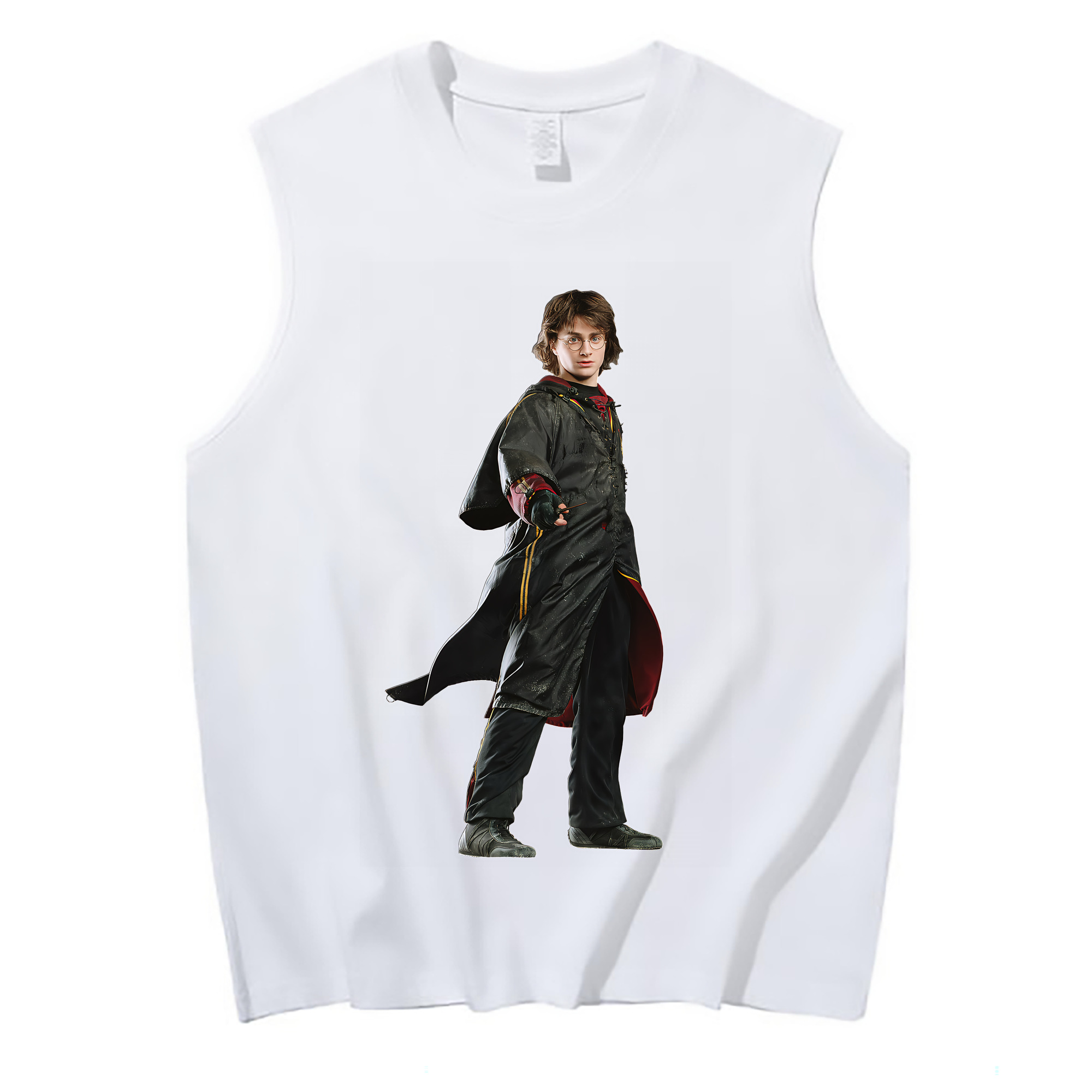 （画像用） Harry Potter ハリー・ポッターシリーズ コットン100％タンクトップ（フロントプリント）
