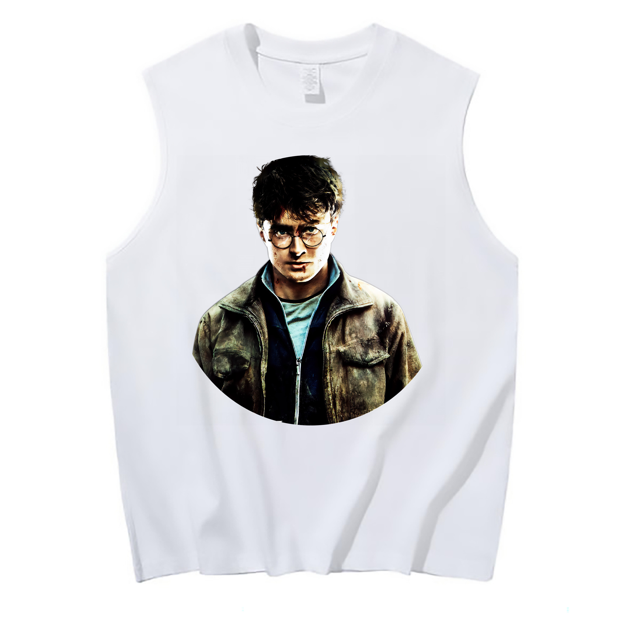 （画像用） Harry Potter ハリー・ポッターシリーズ コットン100％タンクトップ（フロントプリント）