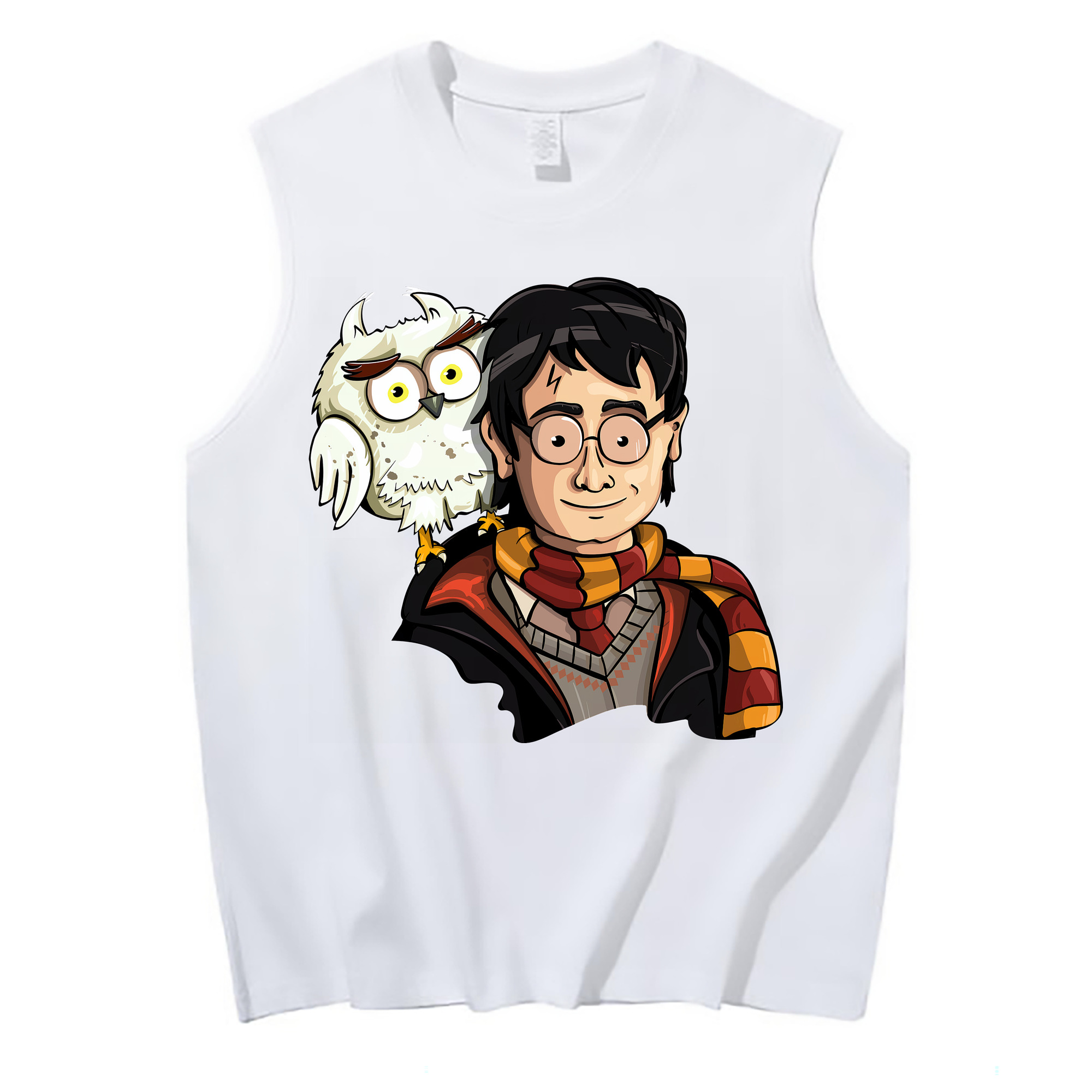 （画像用） Harry Potter ハリー・ポッターシリーズ コットン100％タンクトップ（フロントプリント）