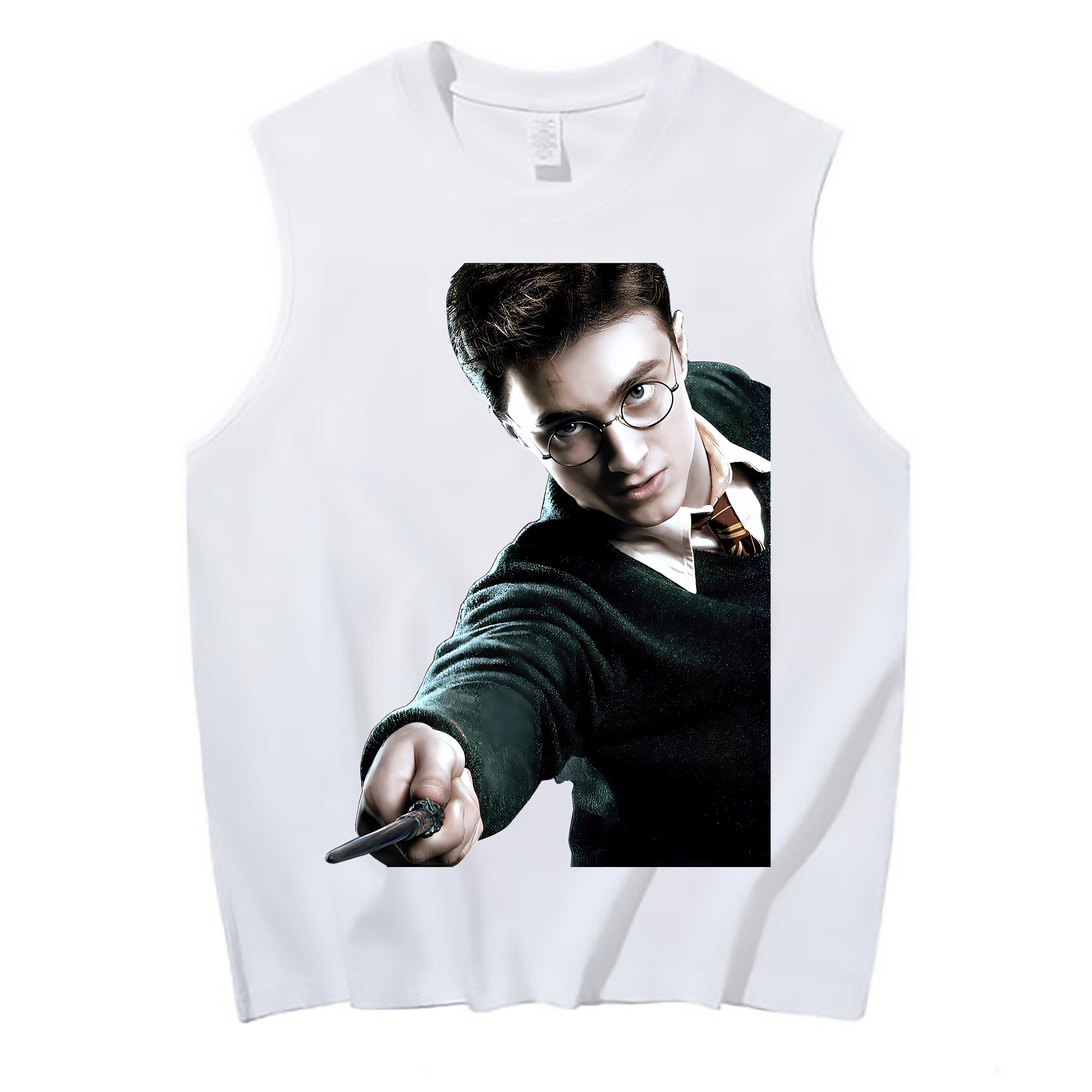 （画像用） Harry Potter ハリー・ポッターシリーズ コットン100％タンクトップ（フロントプリント）