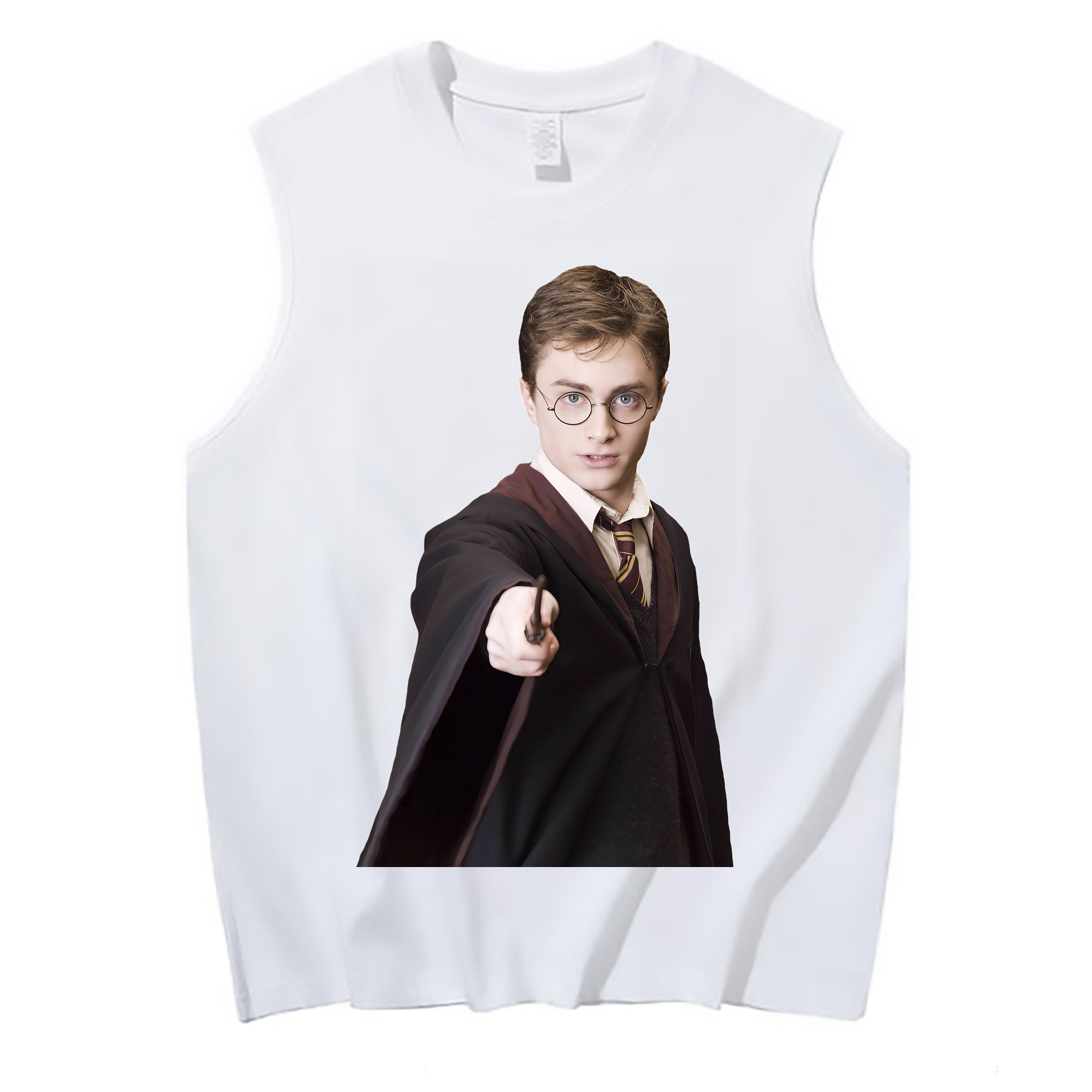 （画像用） Harry Potter ハリー・ポッターシリーズ コットン100％タンクトップ（フロントプリント）