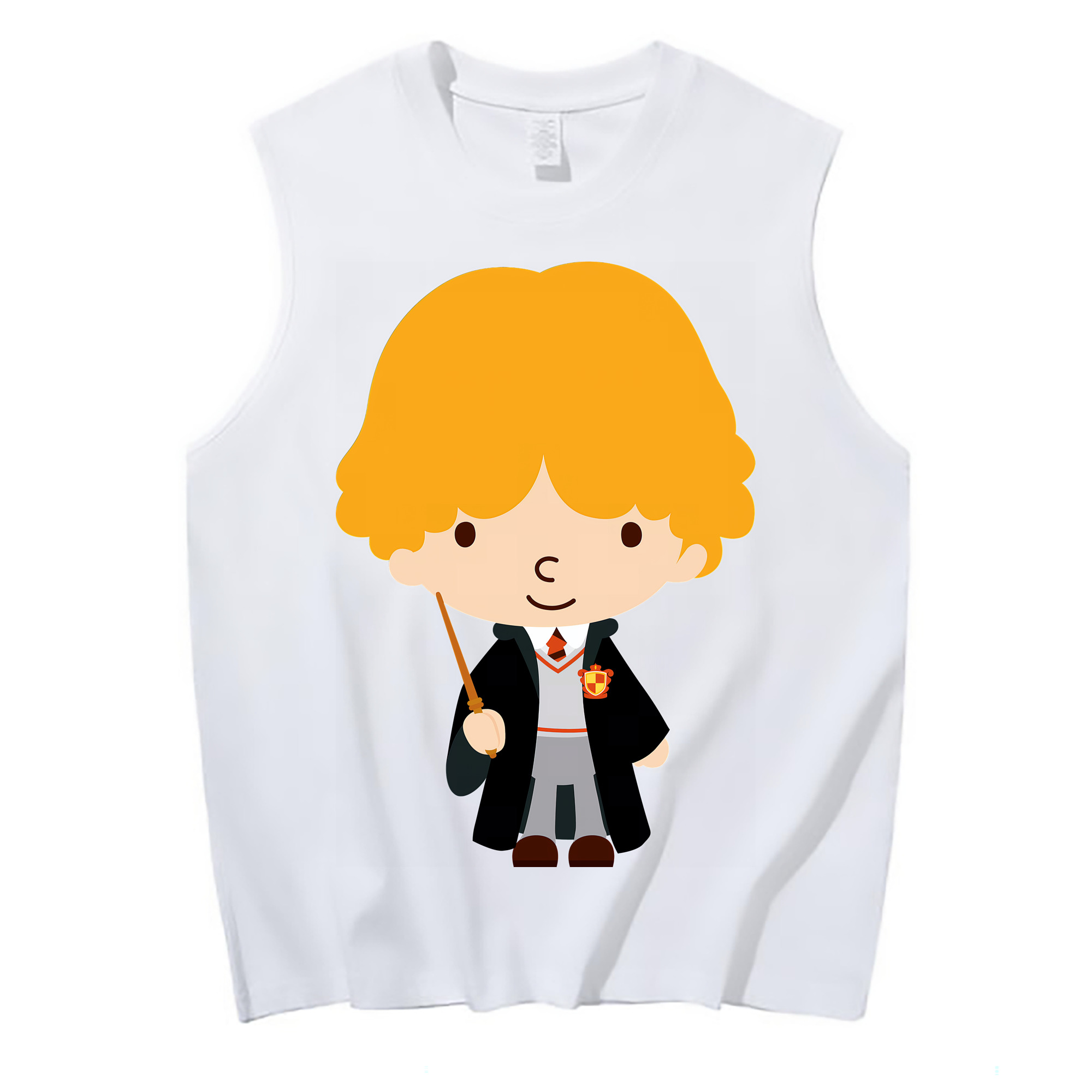（画像用） Harry Potter ハリー・ポッターシリーズ コットン100％タンクトップ（フロントプリント）