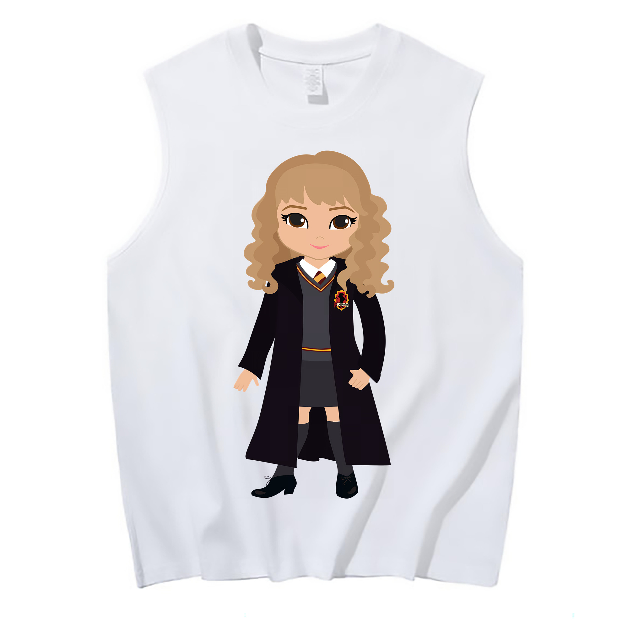 （画像用） Harry Potter ハリー・ポッターシリーズ コットン100％タンクトップ（フロントプリント）