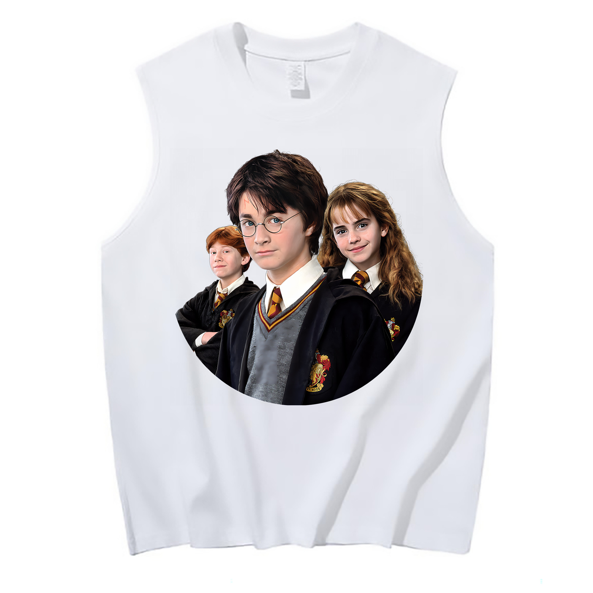 （画像用） Harry Potter ハリー・ポッターシリーズ コットン100％タンクトップ（フロントプリント）
