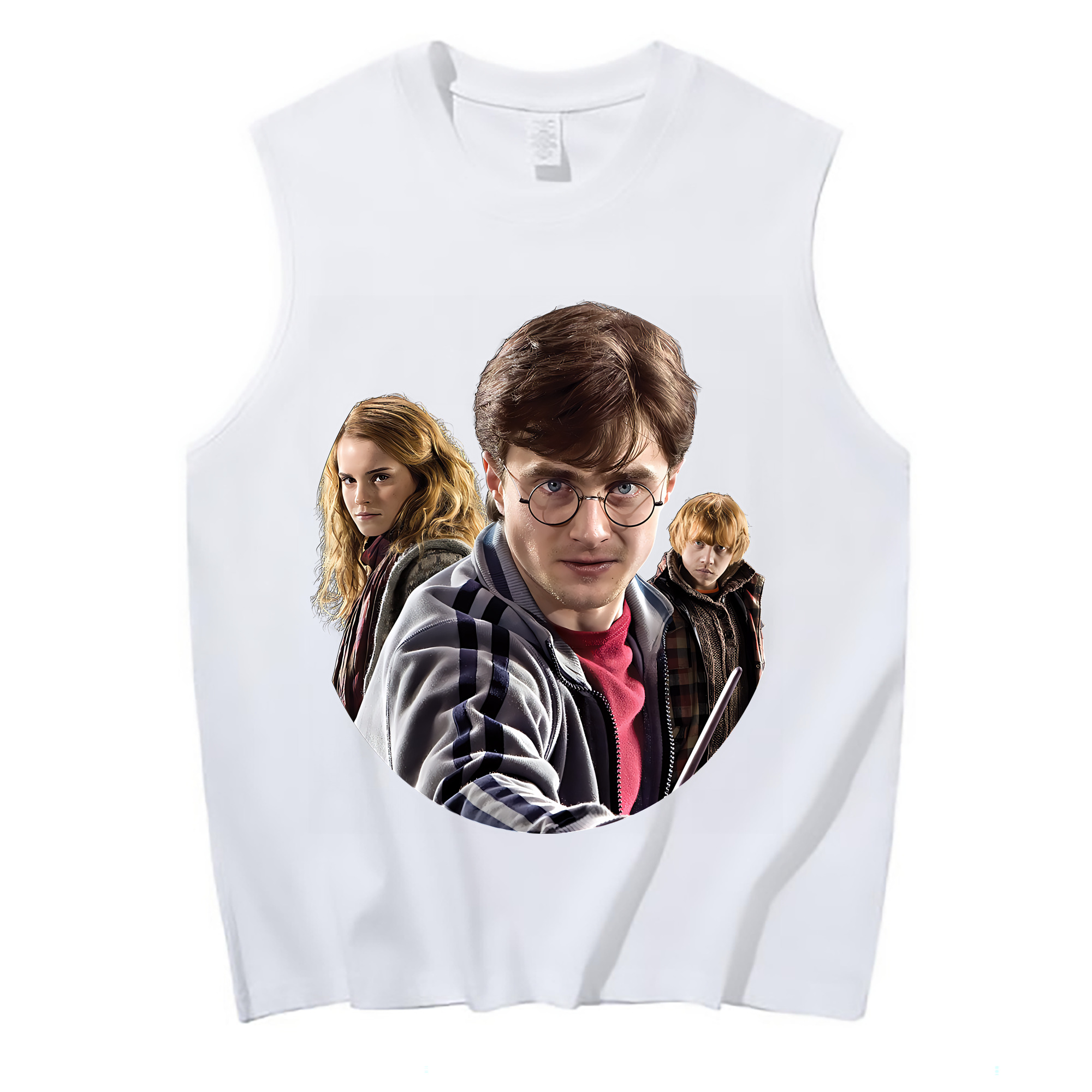 （画像用） Harry Potter ハリー・ポッターシリーズ コットン100％タンクトップ（フロントプリント）