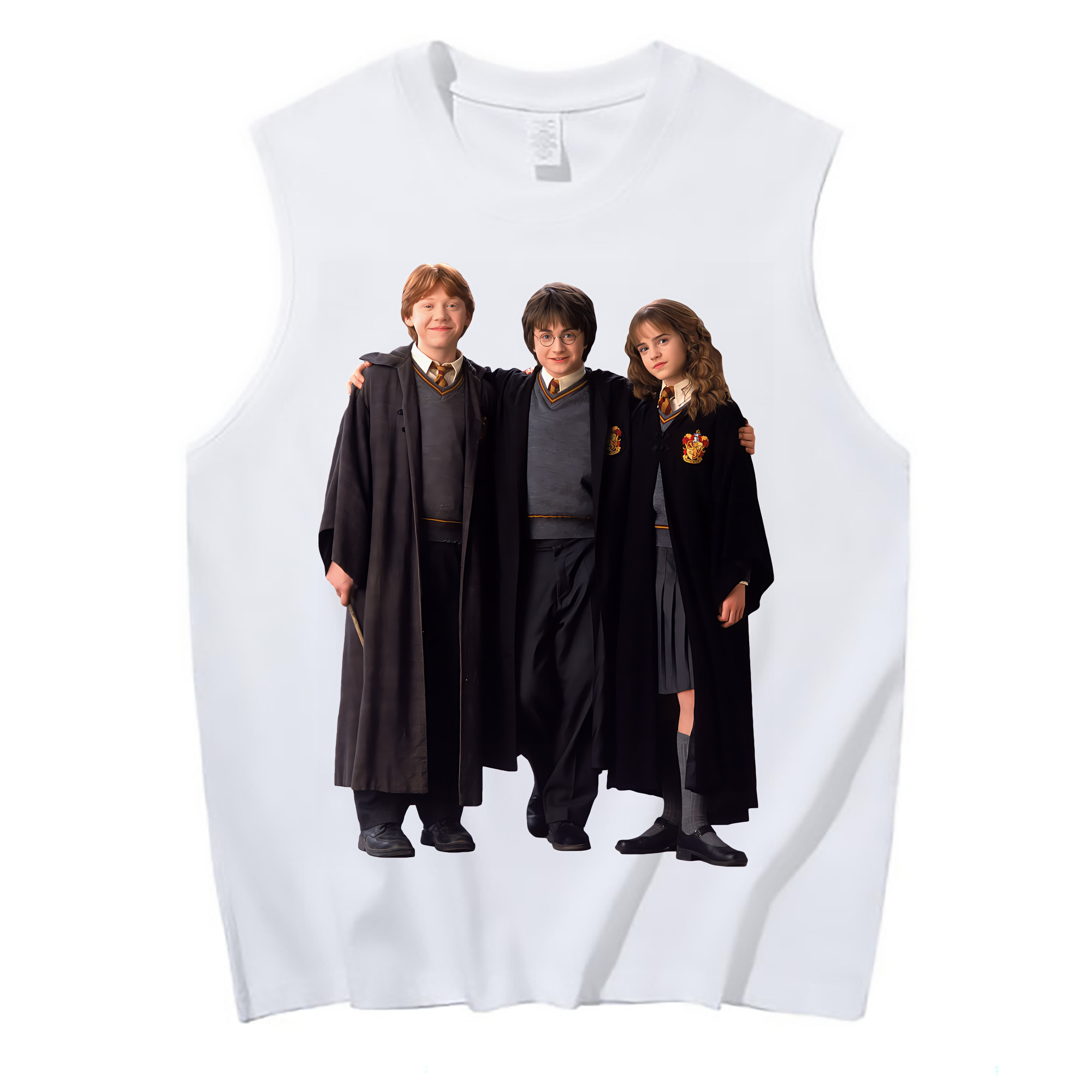 （画像用） Harry Potter ハリー・ポッターシリーズ コットン100％タンクトップ（フロントプリント）