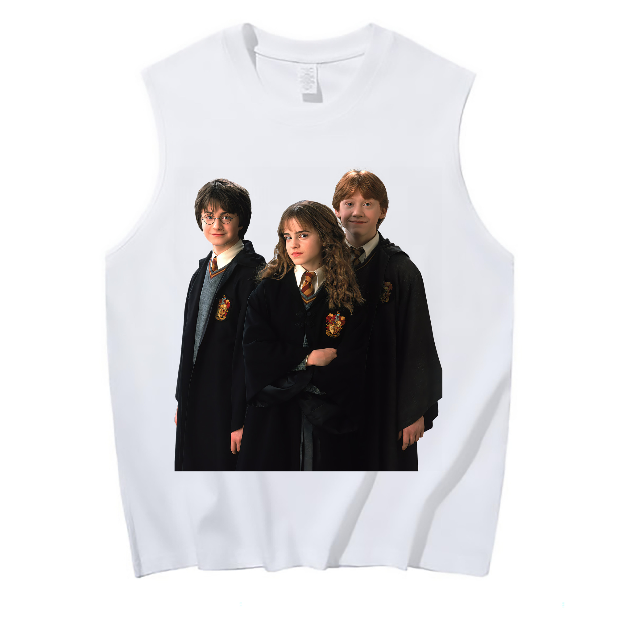 （画像用） Harry Potter ハリー・ポッターシリーズ コットン100％タンクトップ（フロントプリント）