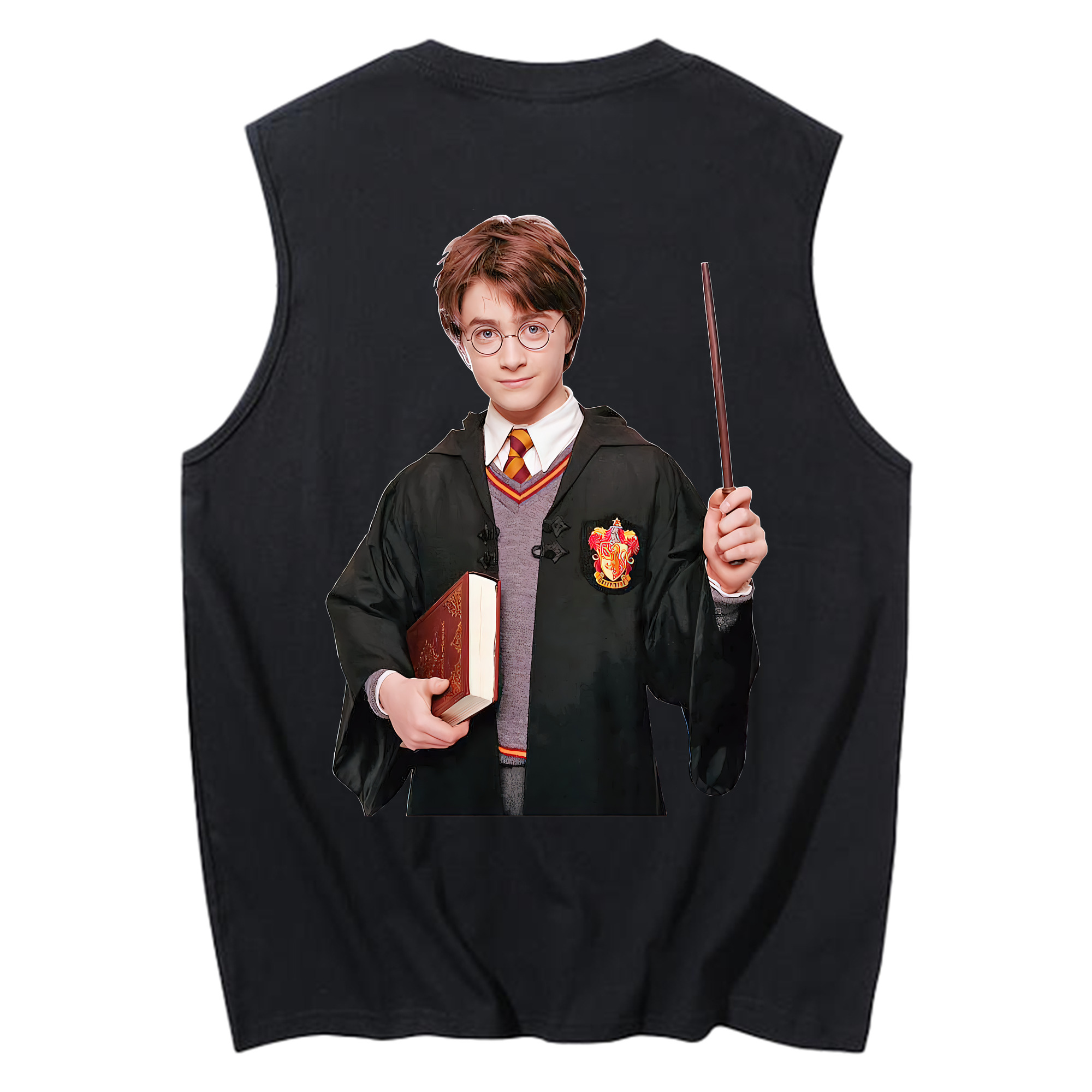 （画像用） Harry Potter ハリー・ポッターシリーズ コットン100％タンクトップ（背面プリント）